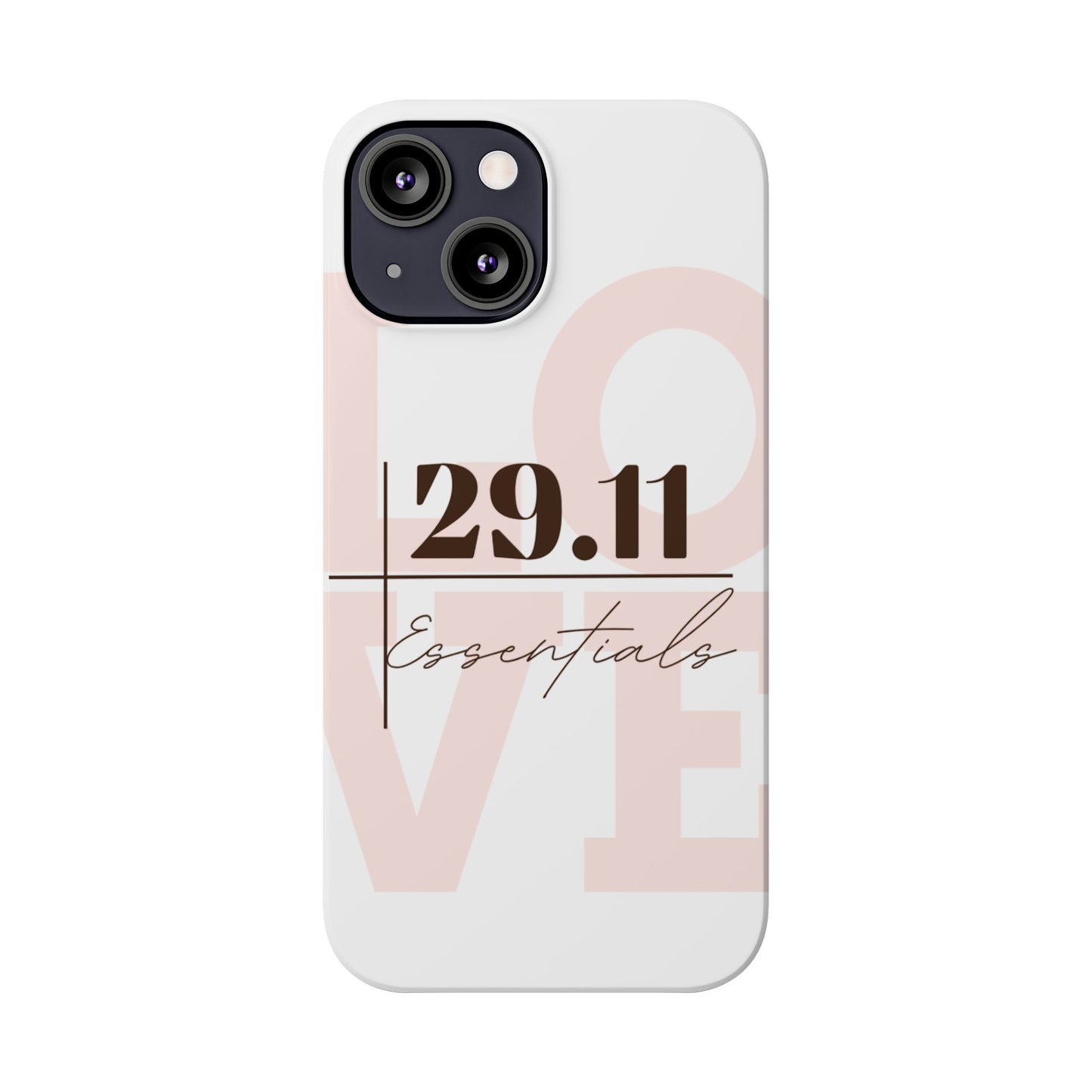 Minimalist Love Slim Phone Case - Iphone
