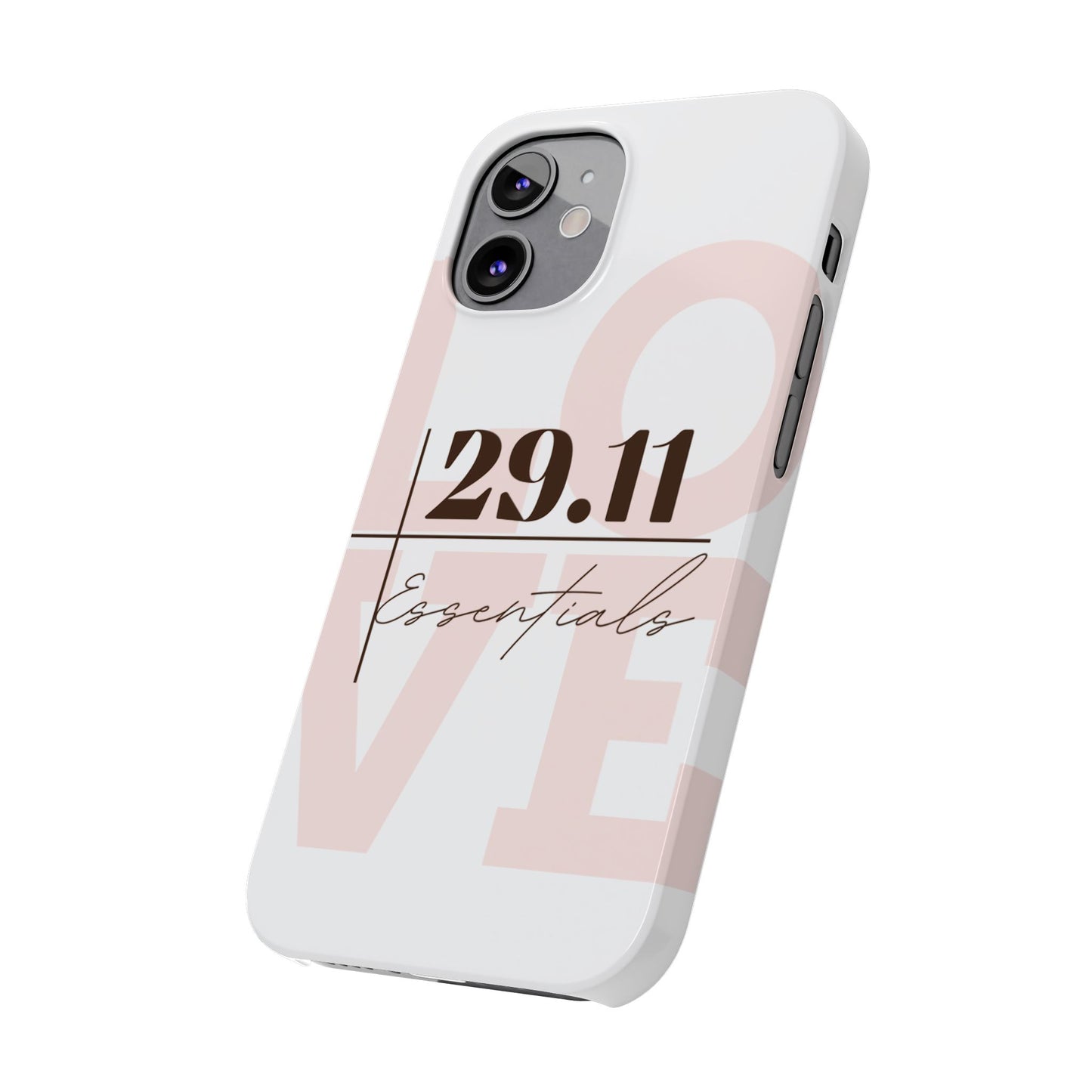 Minimalist Love Slim Phone Case - Iphone
