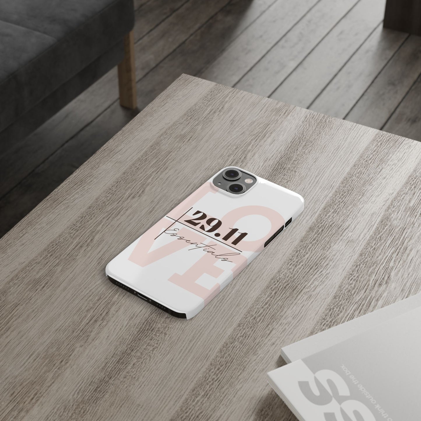 Minimalist Love Slim Phone Case - Iphone