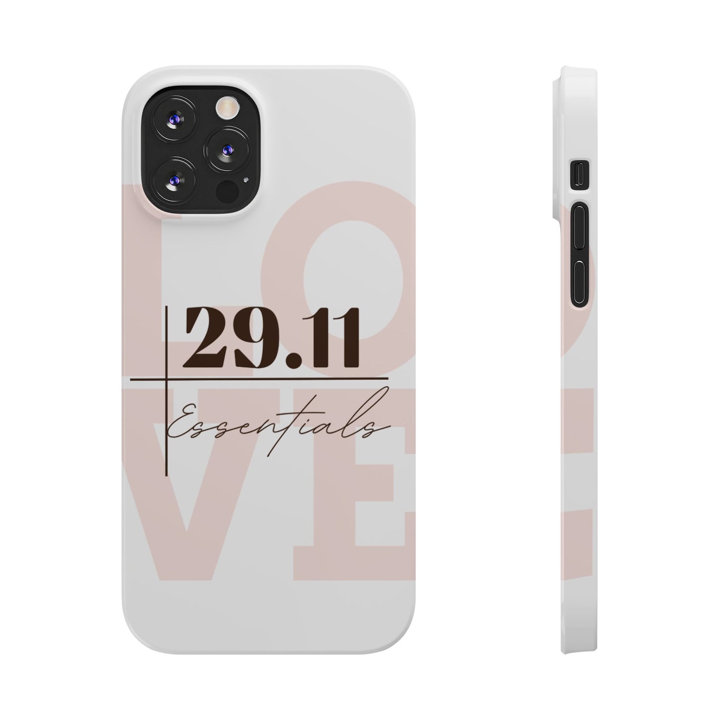 Minimalist Love Slim Phone Case - Iphone