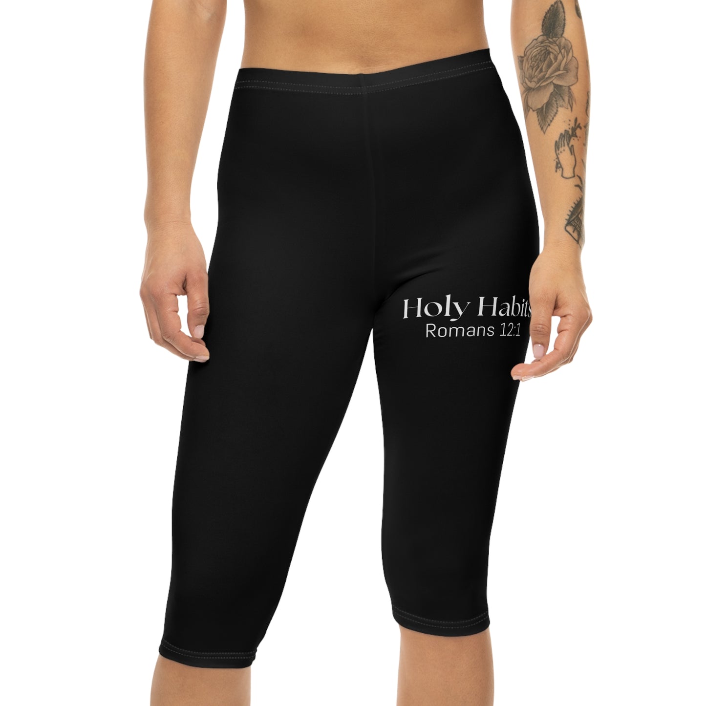 Holy Habits Women's Capri Leggings