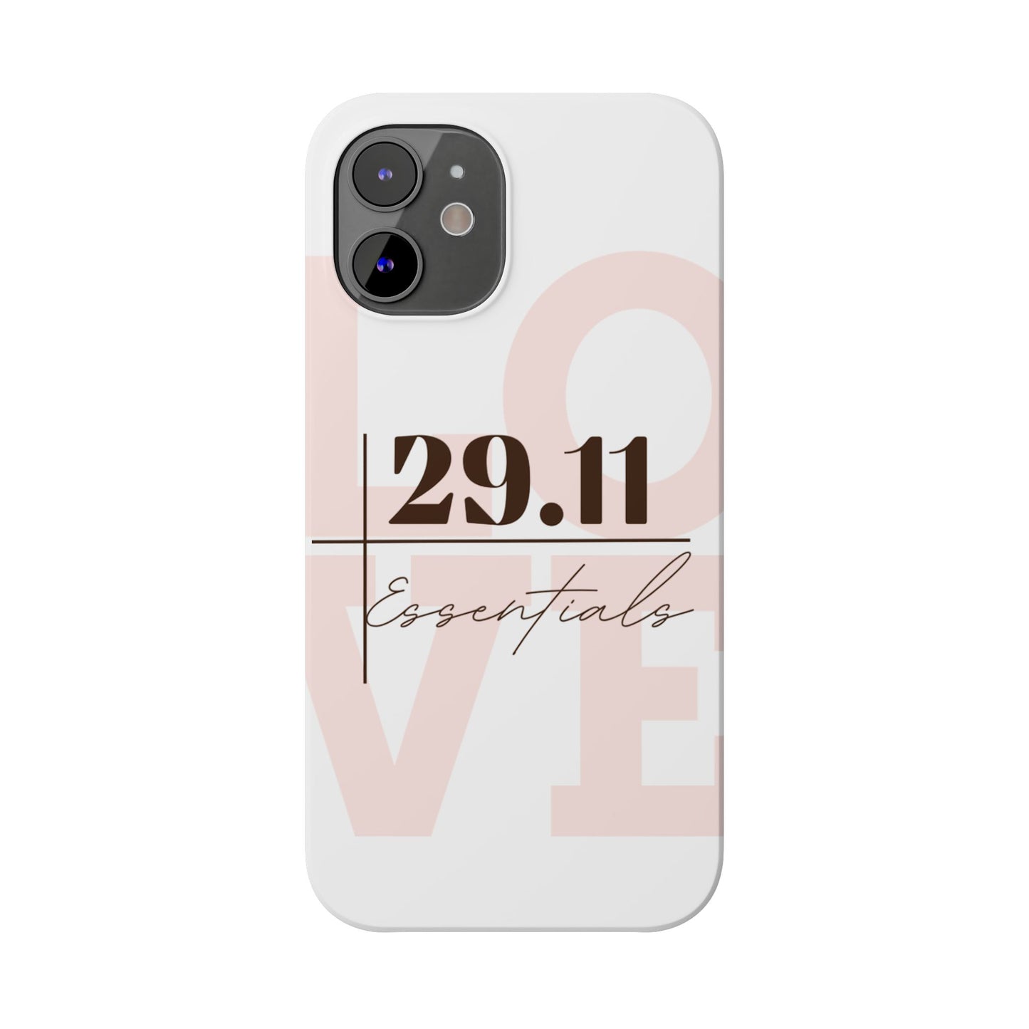 Minimalist Love Slim Phone Case - Iphone