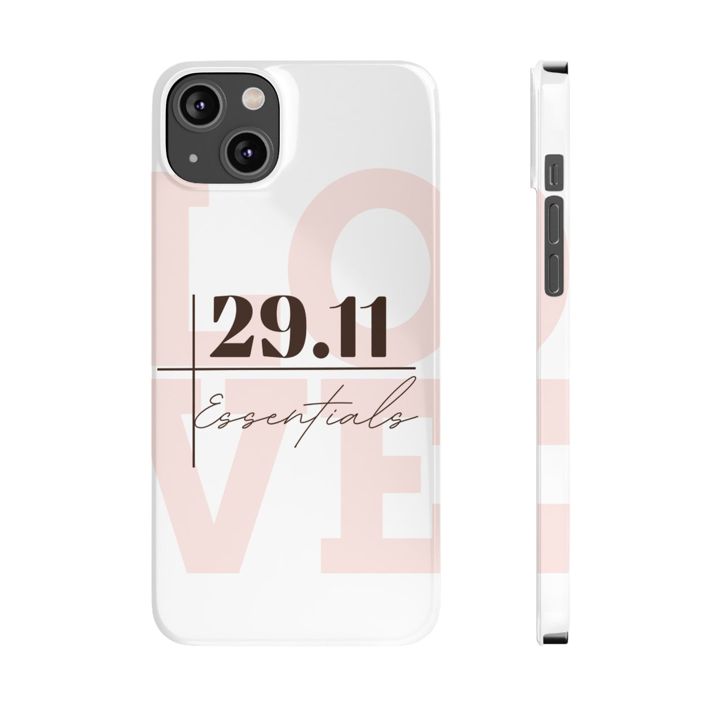 Minimalist Love Slim Phone Case - Iphone