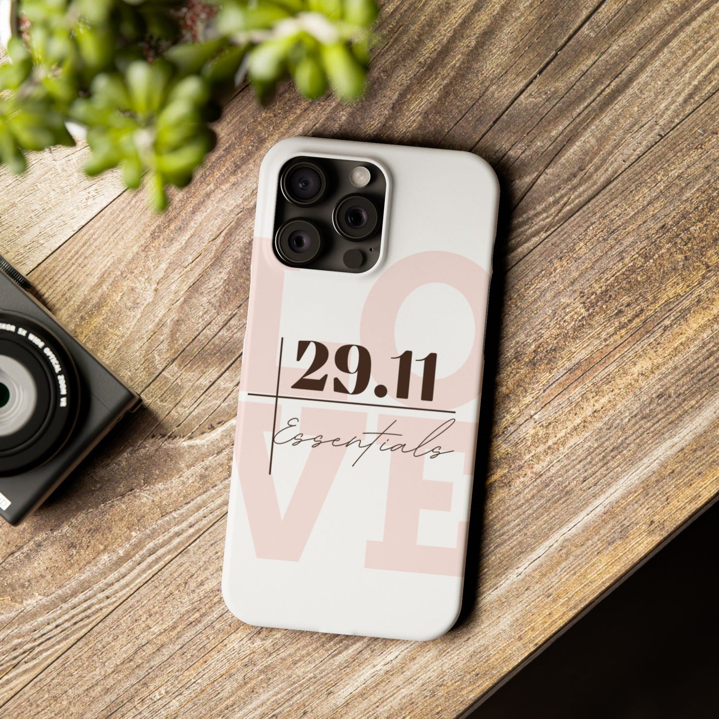 Minimalist Love Slim Phone Case - Iphone