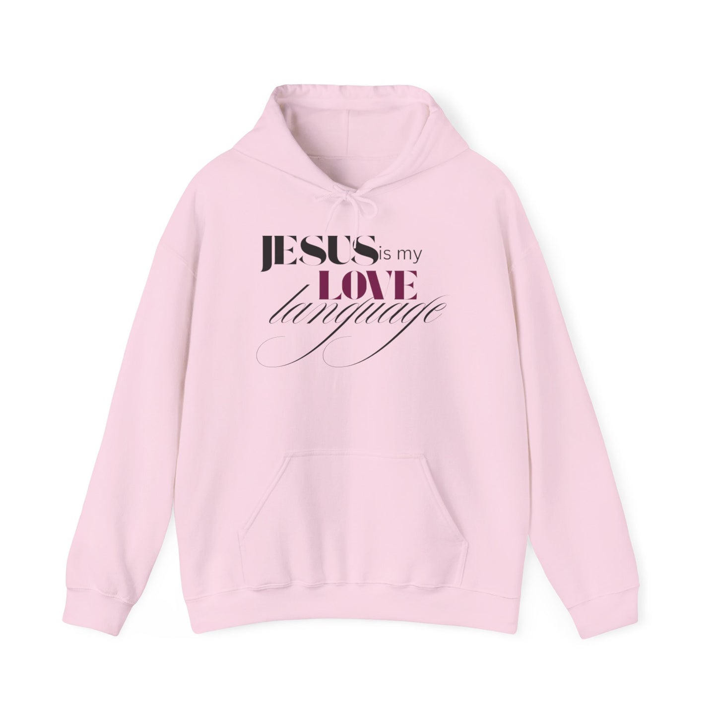 JESUS Love Language Hoodie