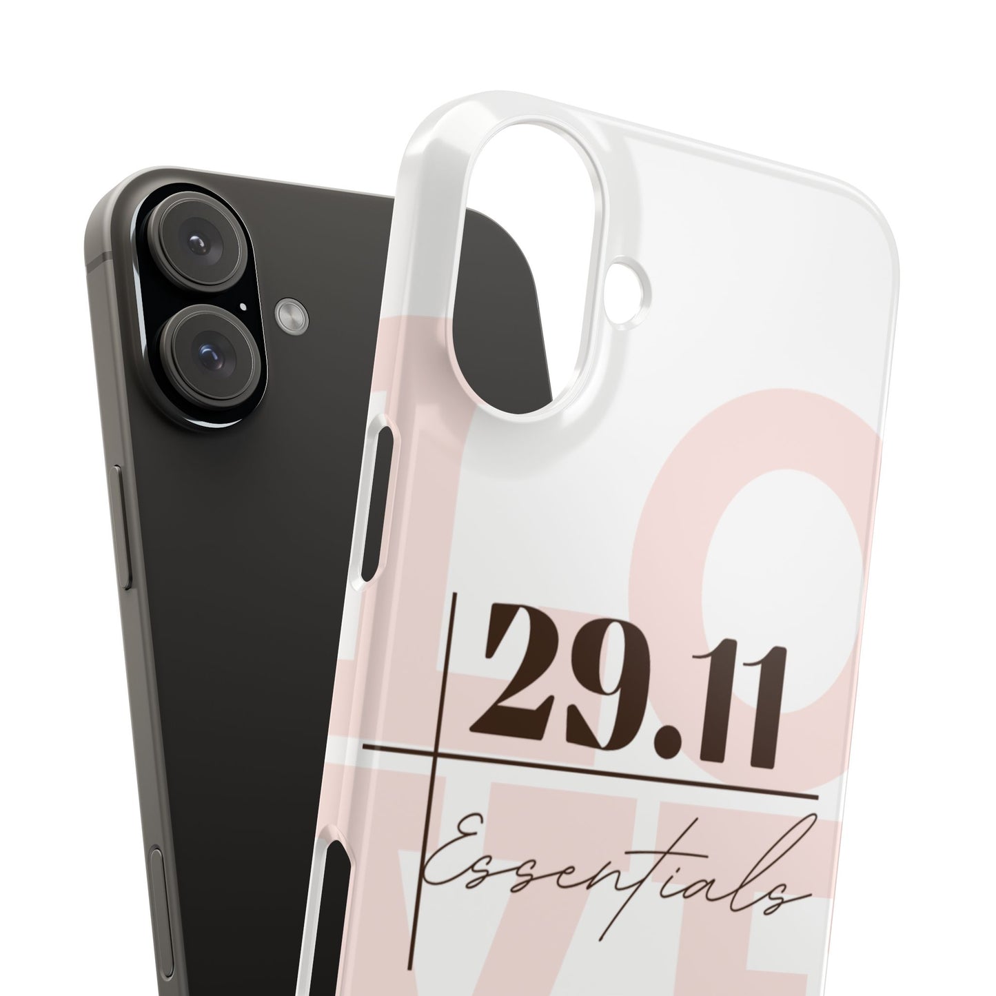 Minimalist Love Slim Phone Case - Iphone