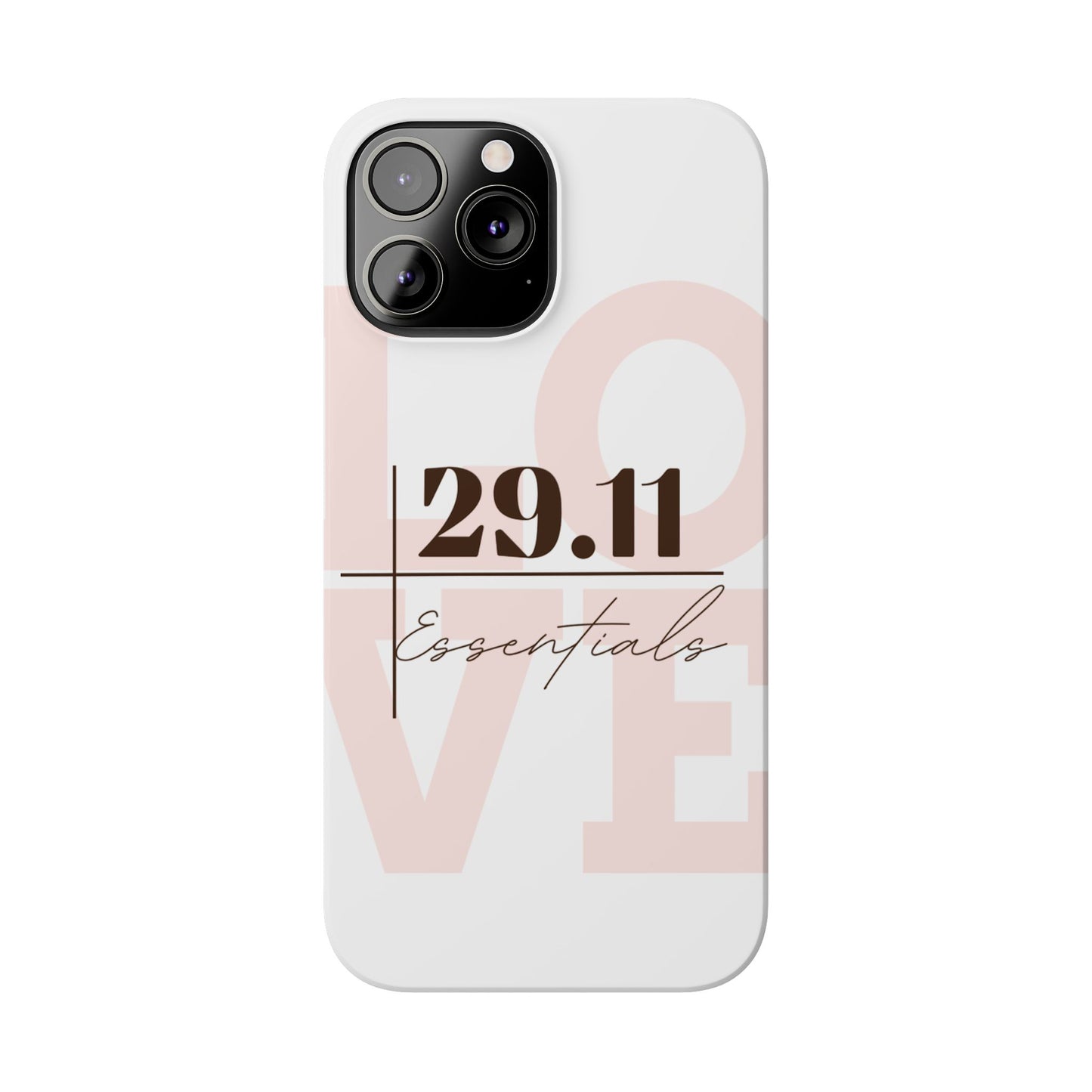 Minimalist Love Slim Phone Case - Iphone