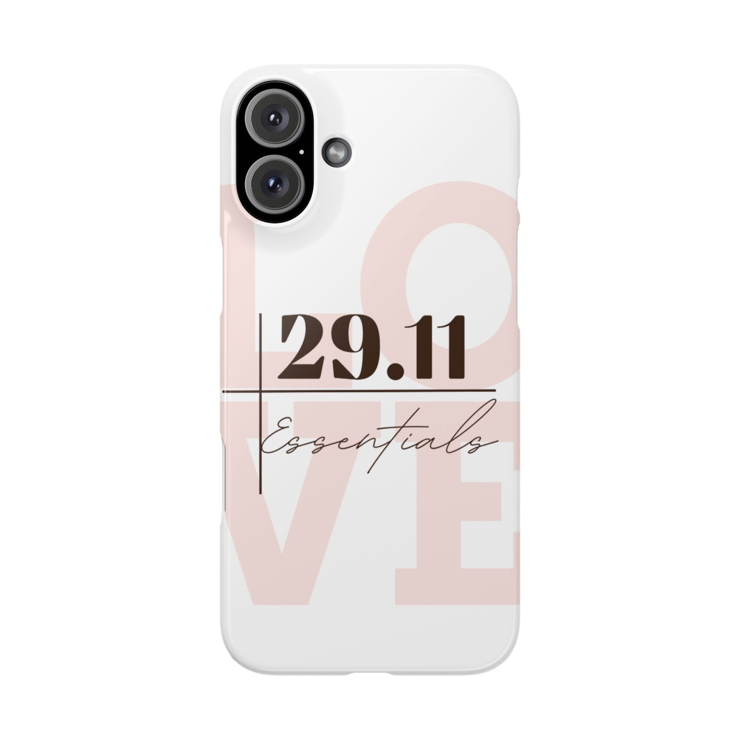 Minimalist Love Slim Phone Case - Iphone