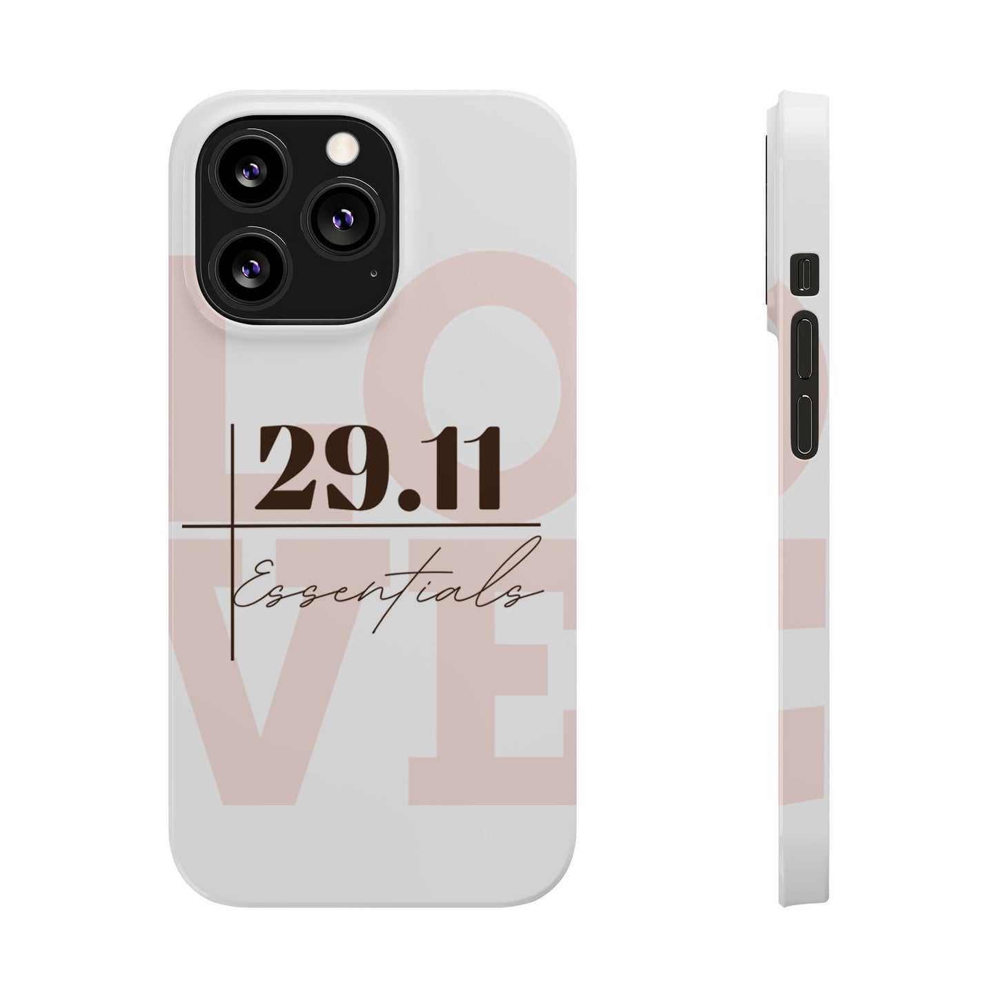 Minimalist Love Slim Phone Case - Iphone