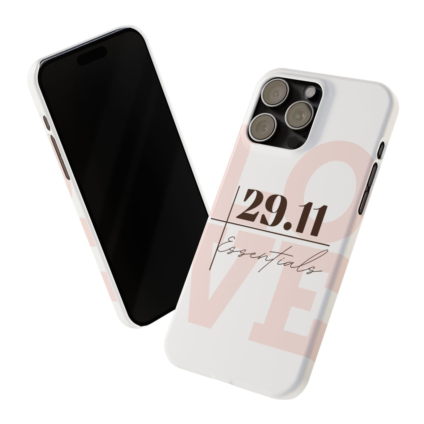 Minimalist Love Slim Phone Case - Iphone