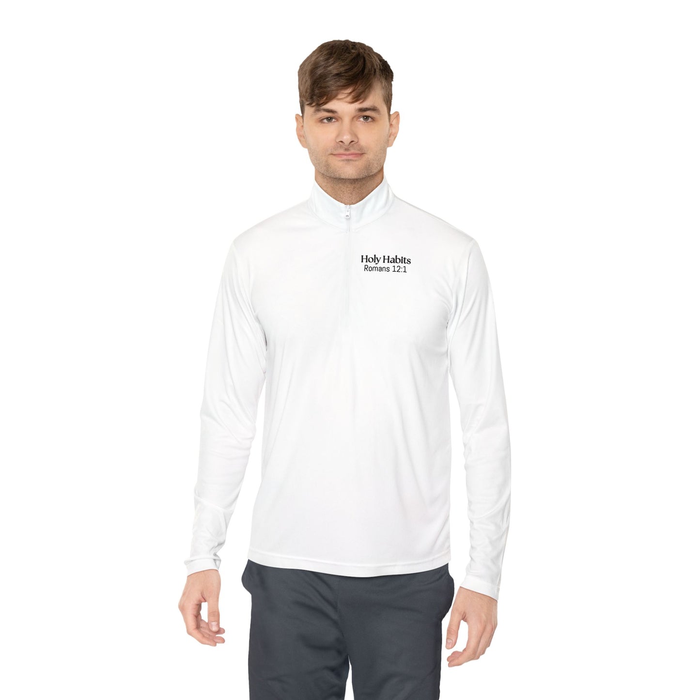 Holy Habits Unisex Quarter-Zip Pullover