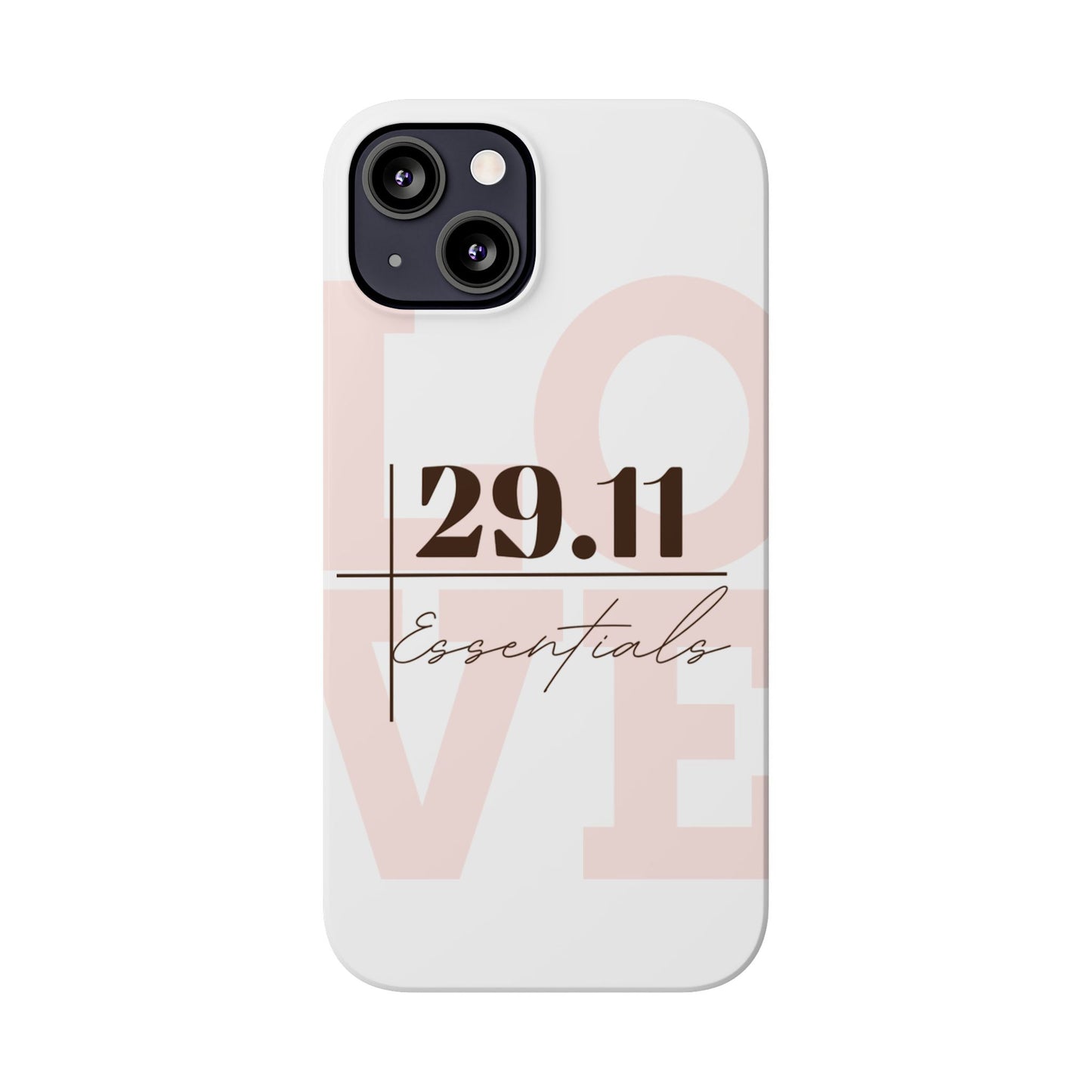 Minimalist Love Slim Phone Case - Iphone