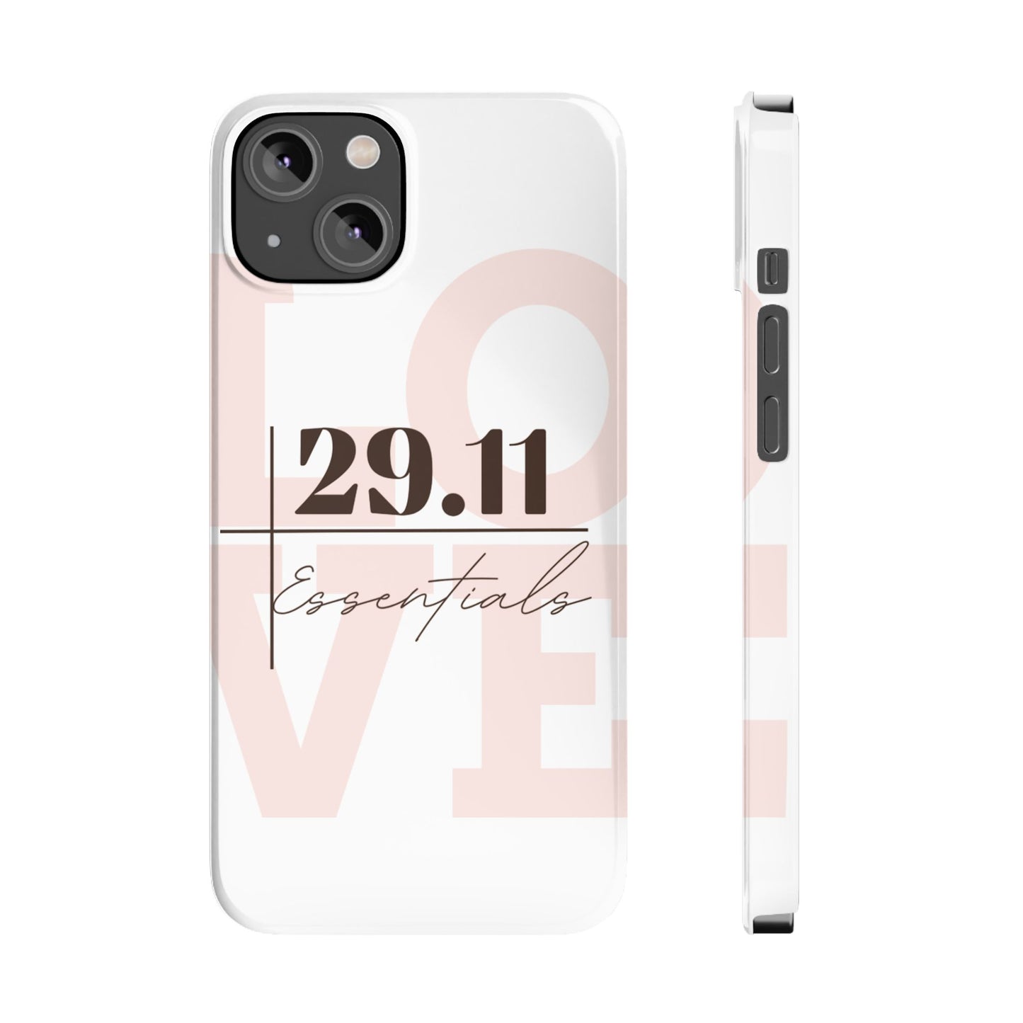 Minimalist Love Slim Phone Case - Iphone