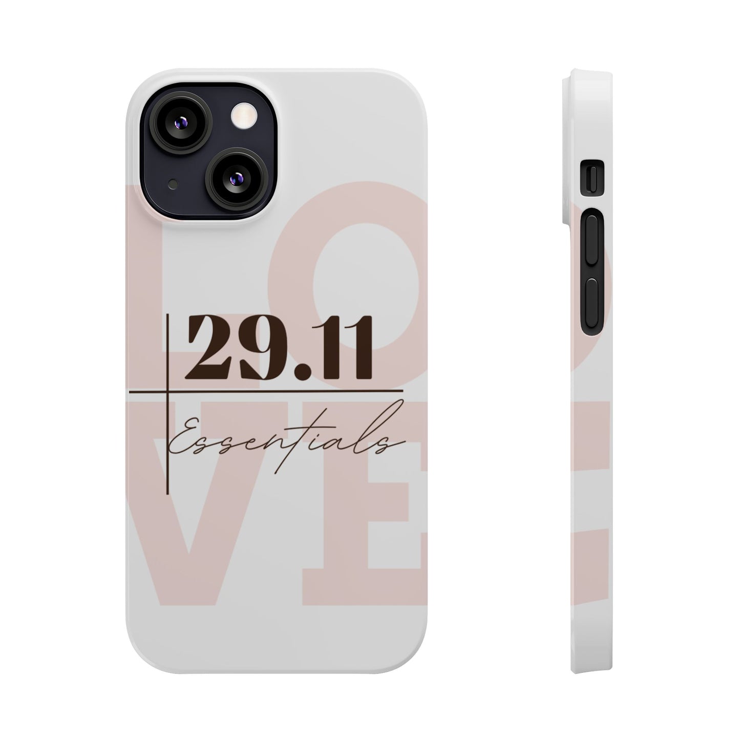 Minimalist Love Slim Phone Case - Iphone