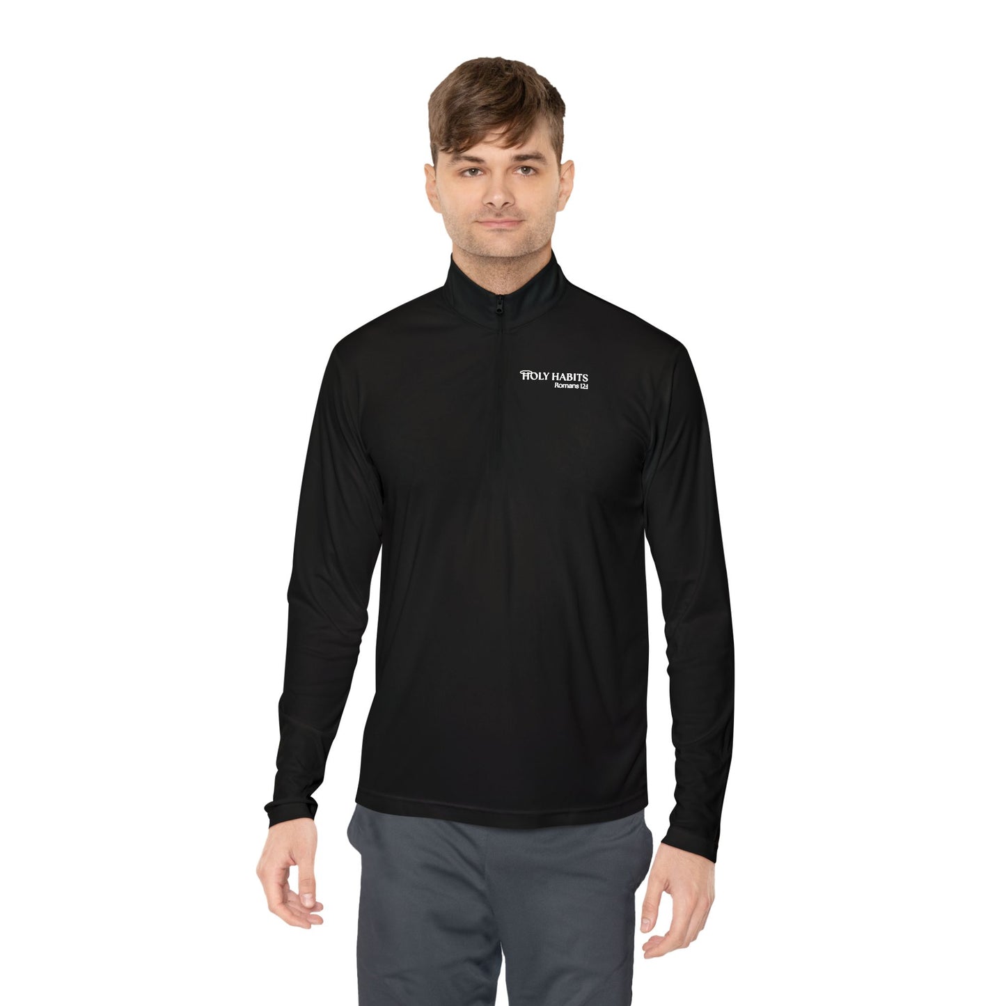 Holy Habits Unisex Quarter-Zip Pullover