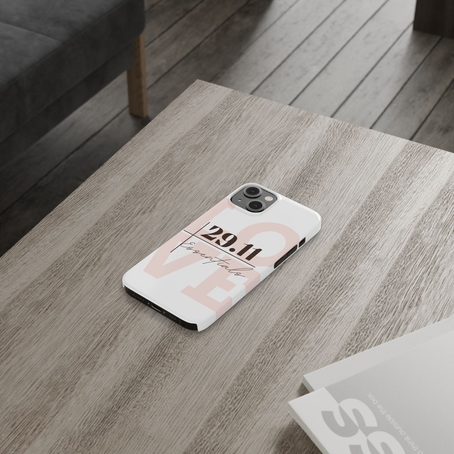 Minimalist Love Slim Phone Case - Iphone