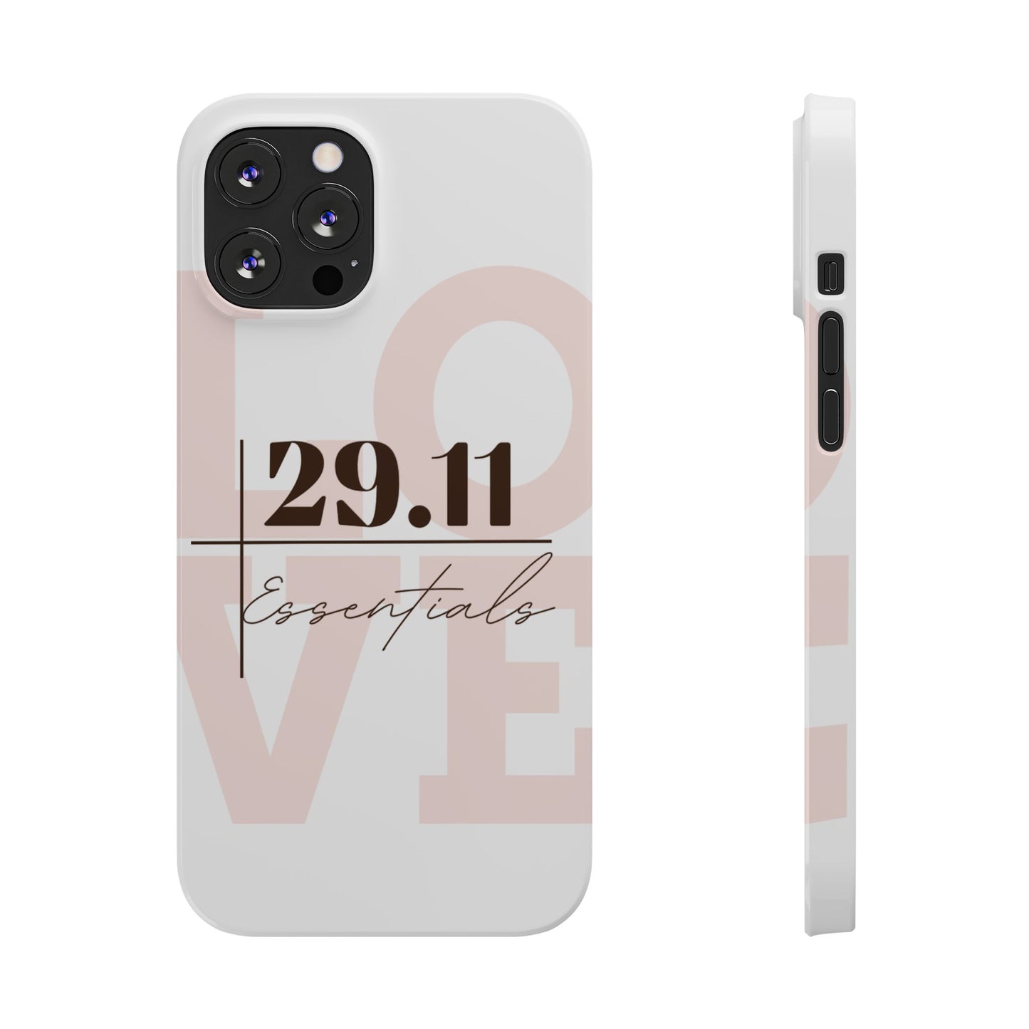 Minimalist Love Slim Phone Case - Iphone