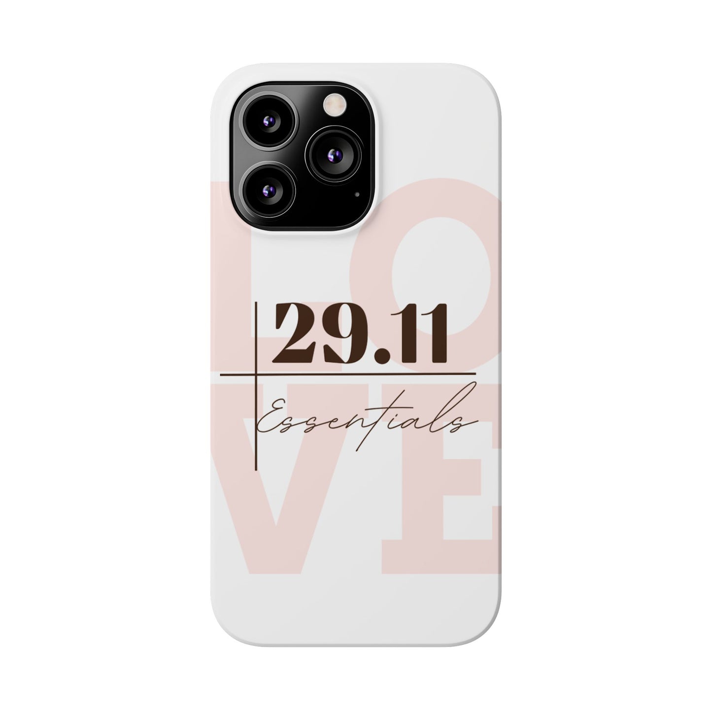 Minimalist Love Slim Phone Case - Iphone