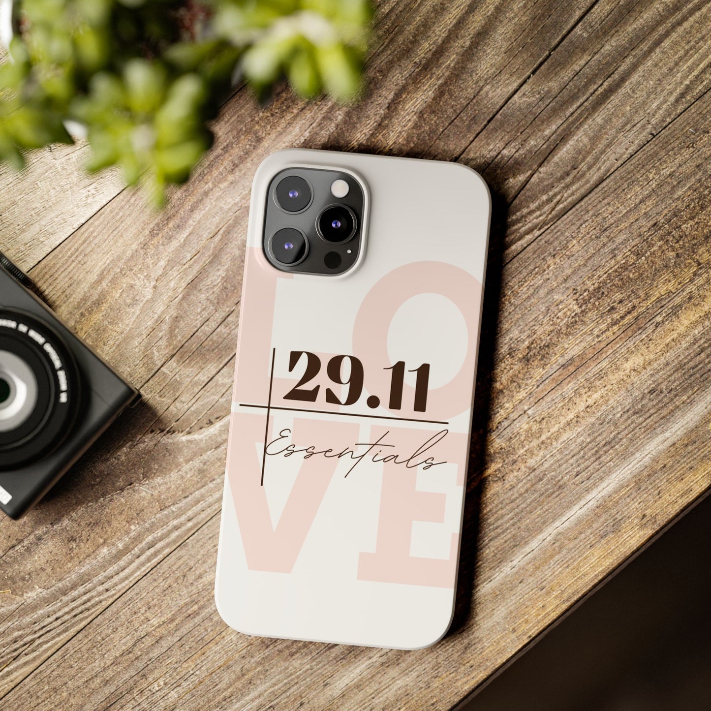 Minimalist Love Slim Phone Case - Iphone