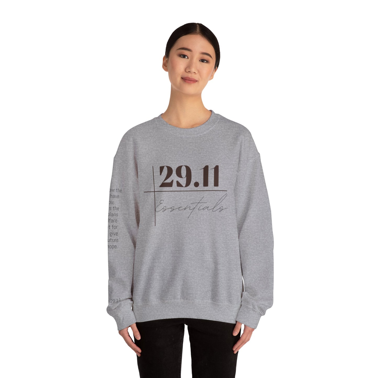 Unisex Heavy Blend™ Crewneck Sweatshirt Jer 29:11