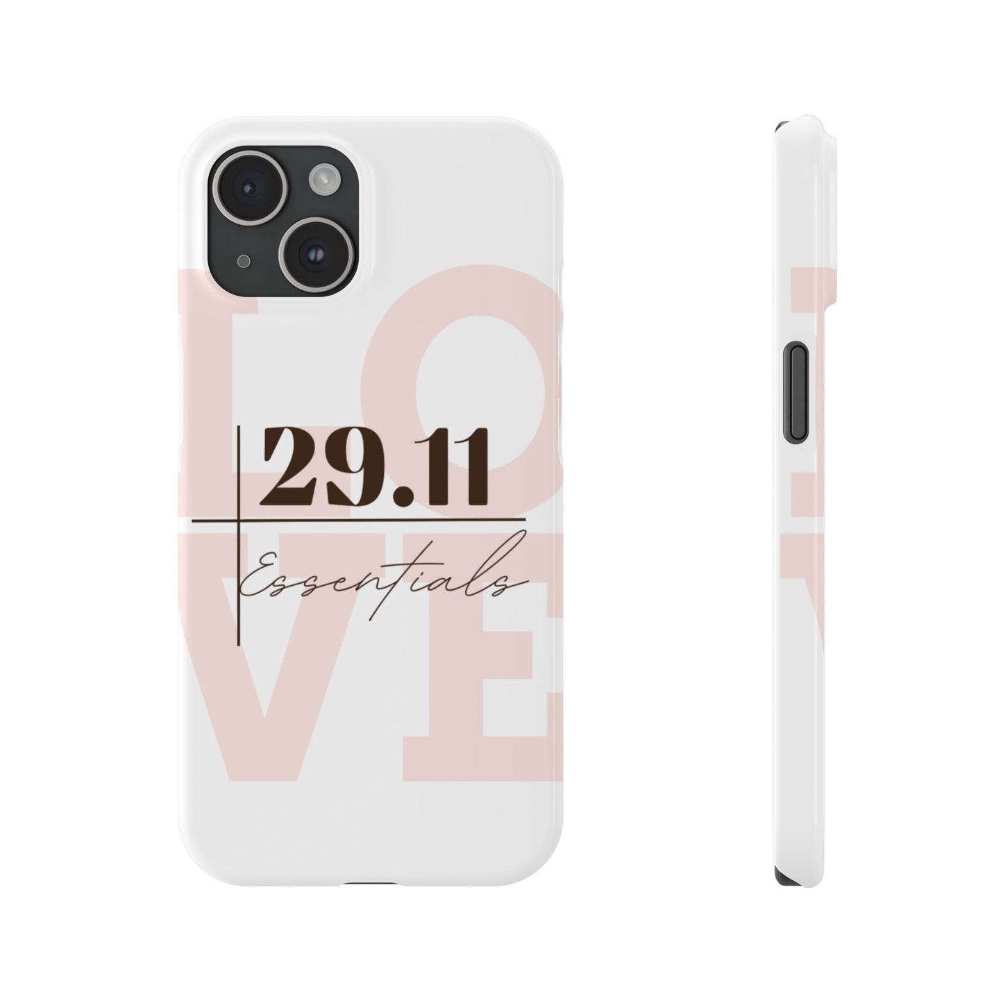Minimalist Love Slim Phone Case - Iphone