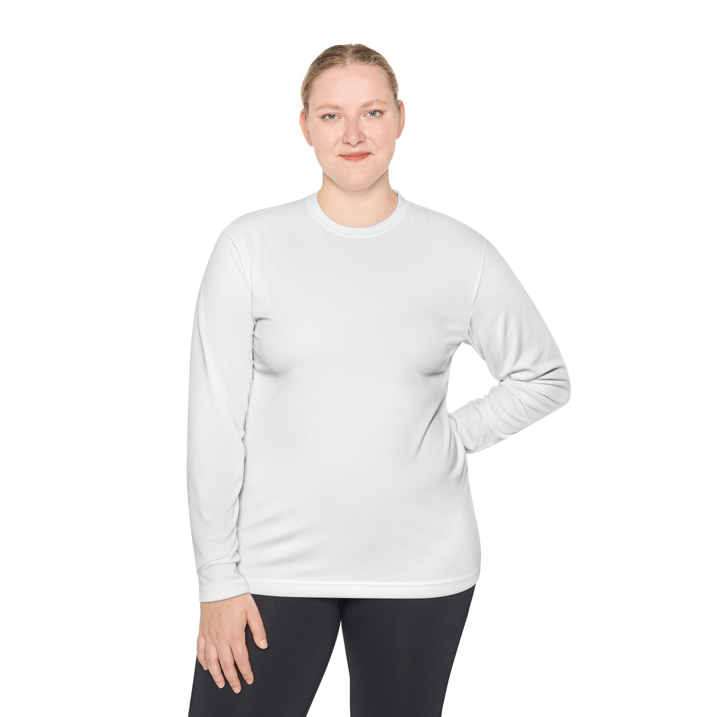 Lightweight Long Sleeve Tee Fearless Logo On the Back - Unisex