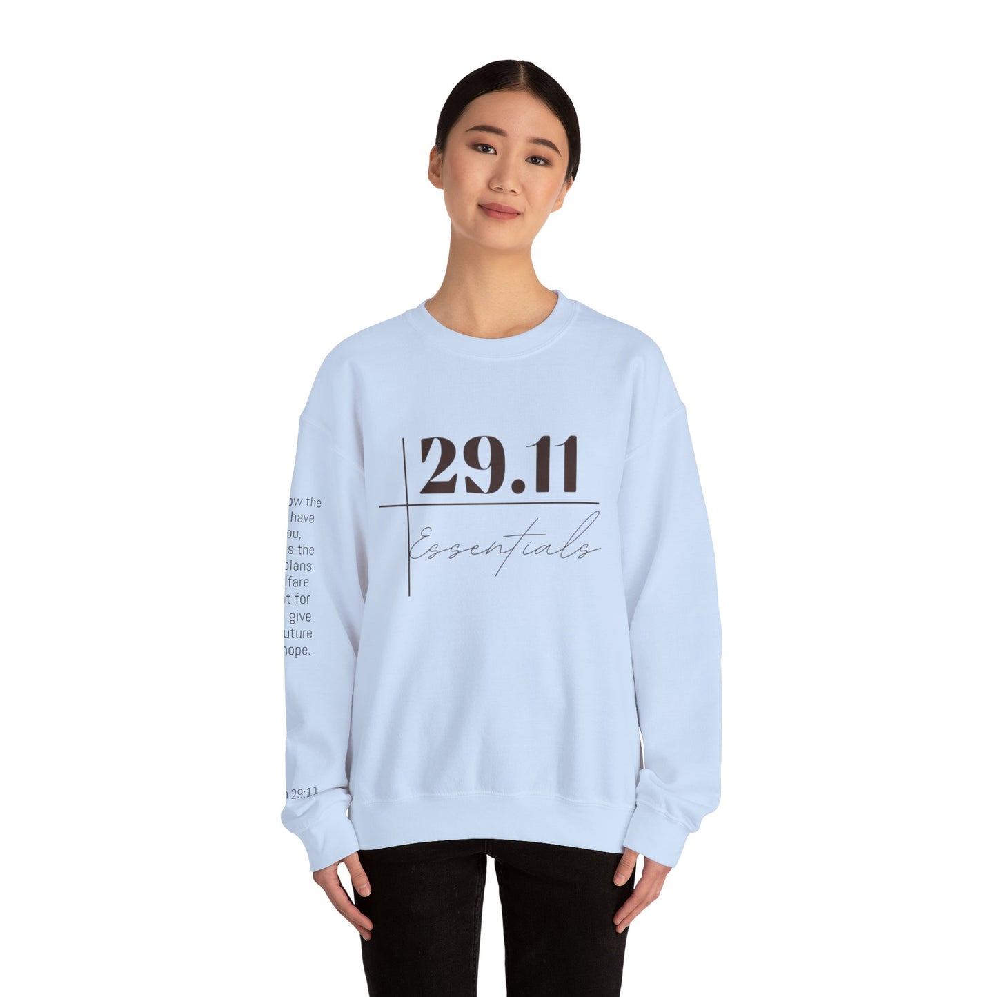 Unisex Heavy Blend™ Crewneck Sweatshirt Jer 29:11