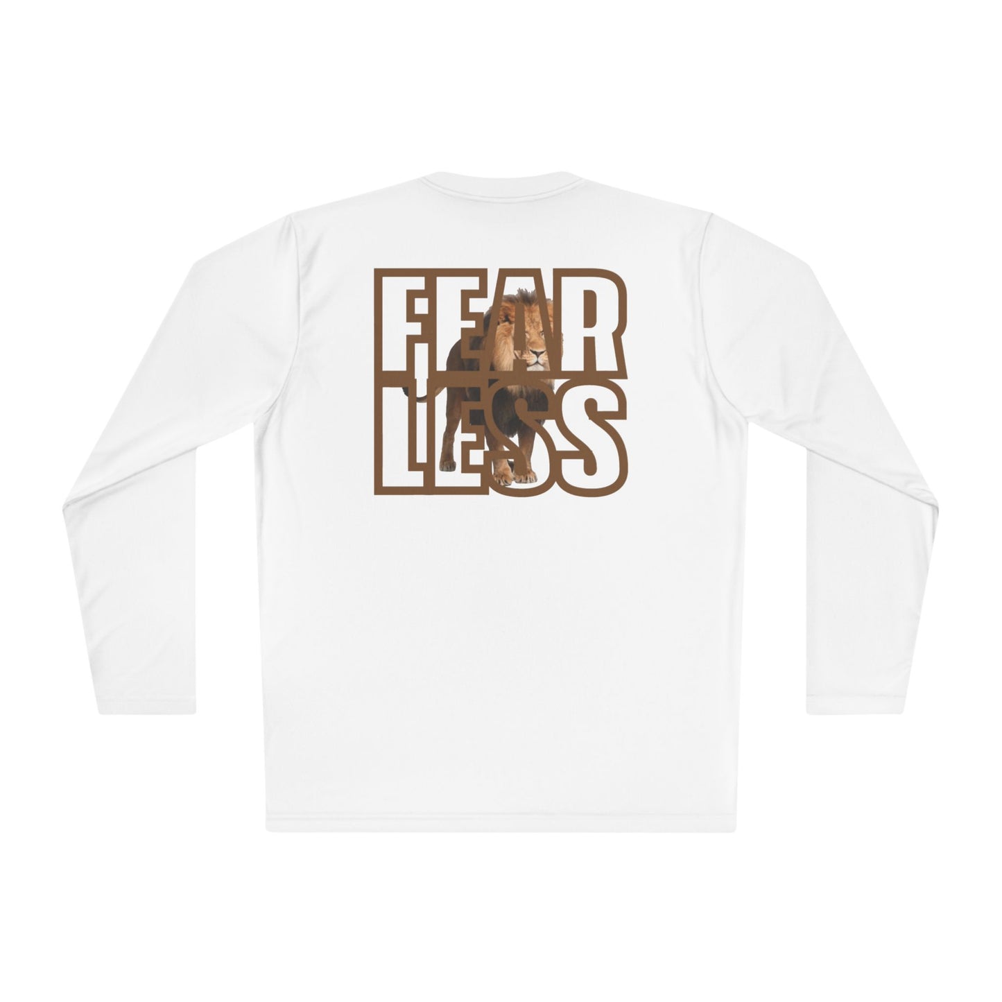 Lightweight Long Sleeve Tee Fearless Logo On the Back - Unisex