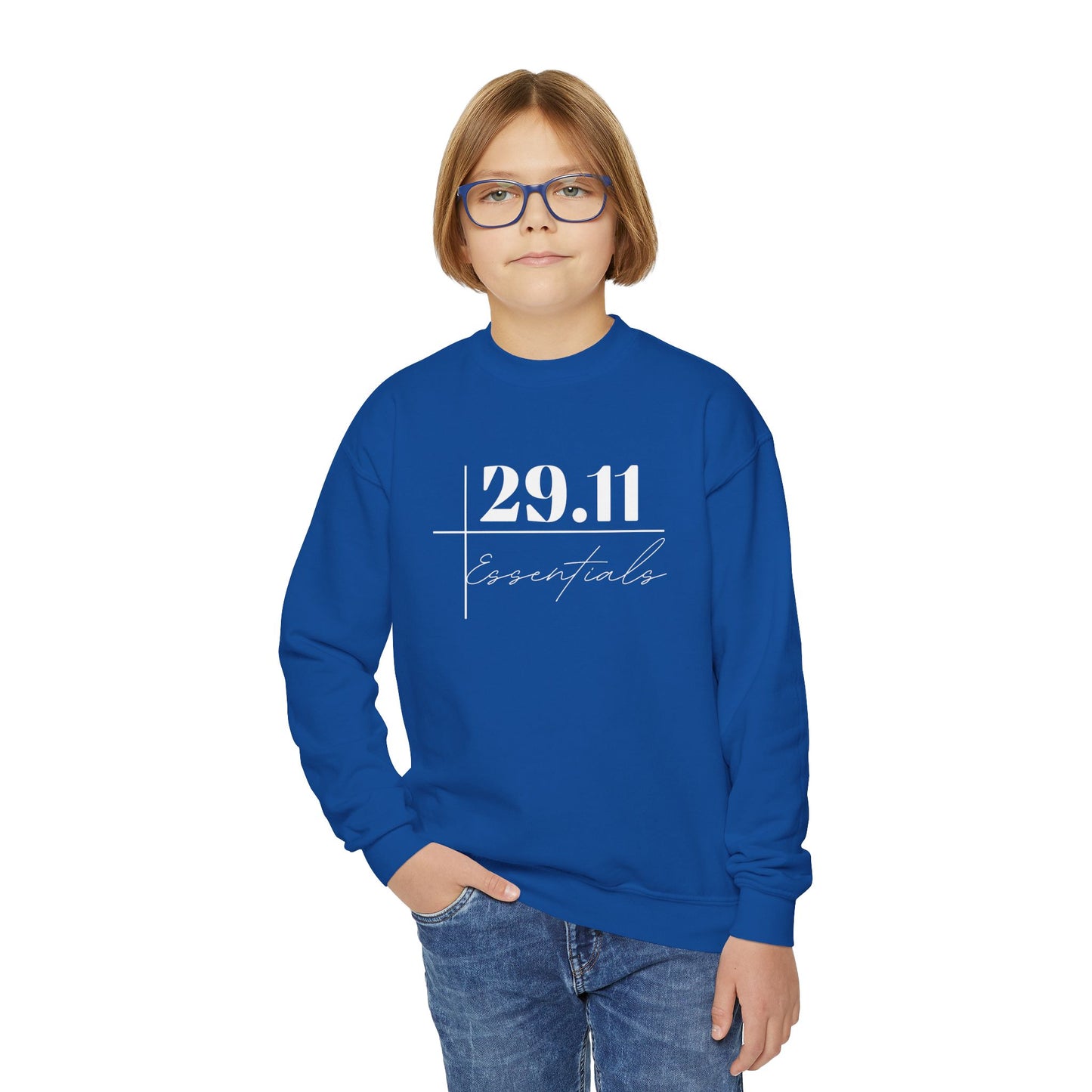 Youth Crewneck Sweatshirt - 29.11 Essentials Statement