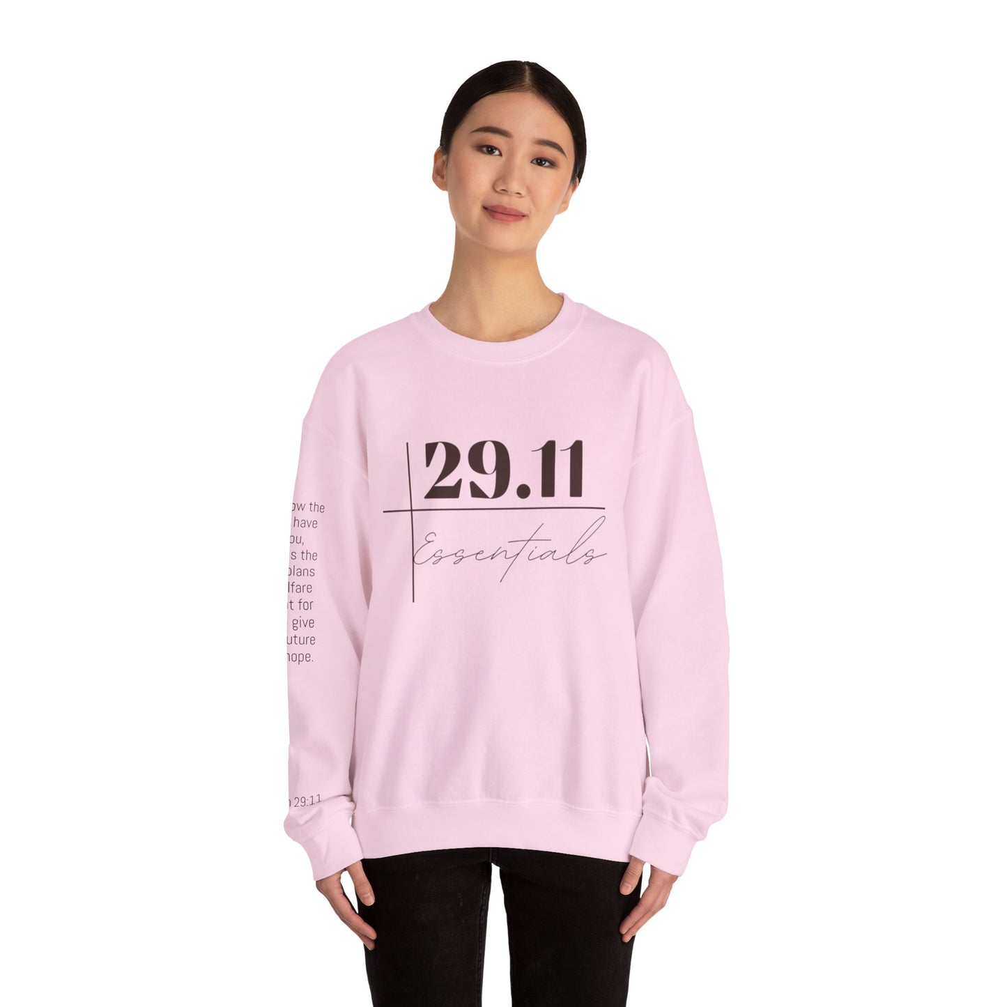 Unisex Heavy Blend™ Crewneck Sweatshirt Jer 29:11