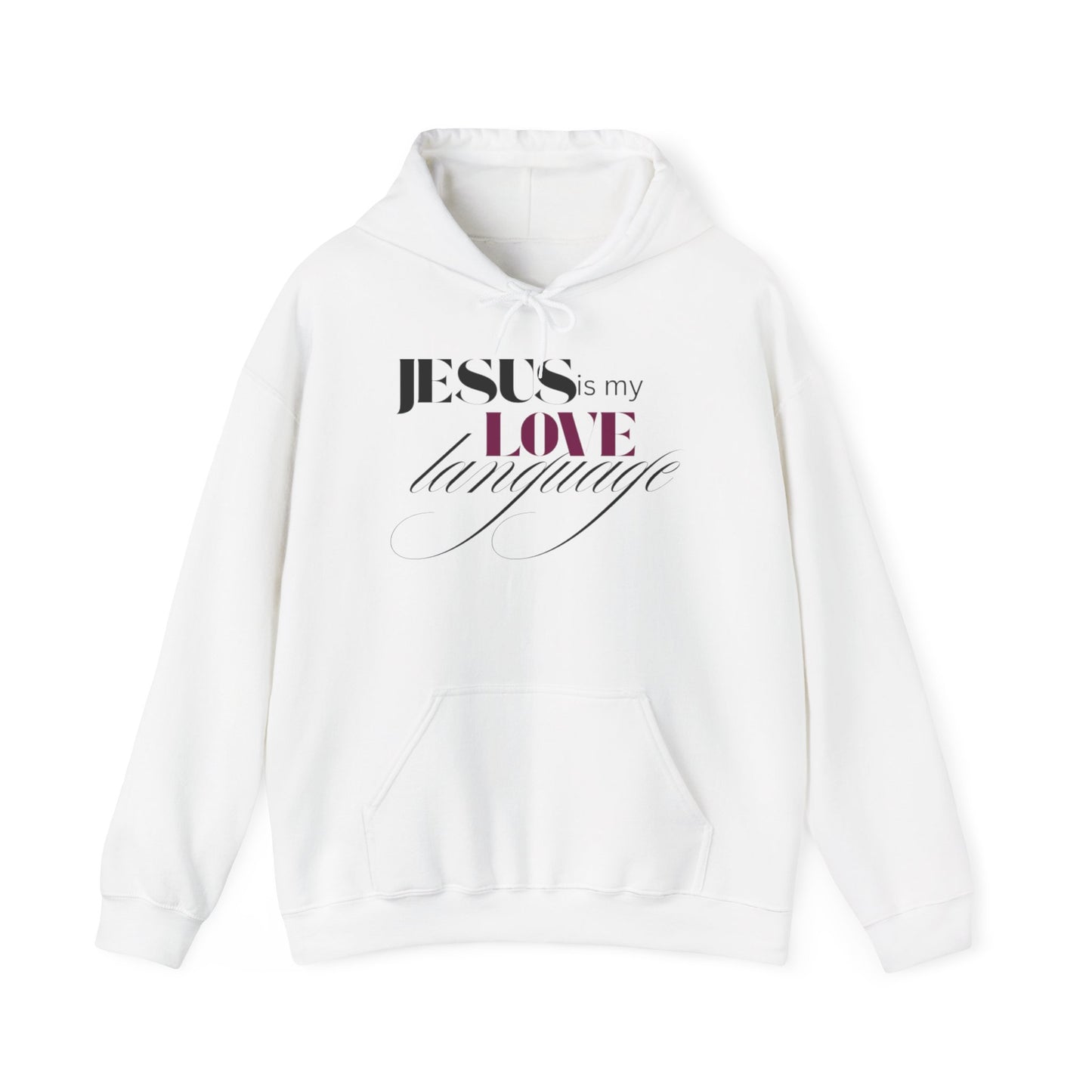 JESUS Love Language Hoodie
