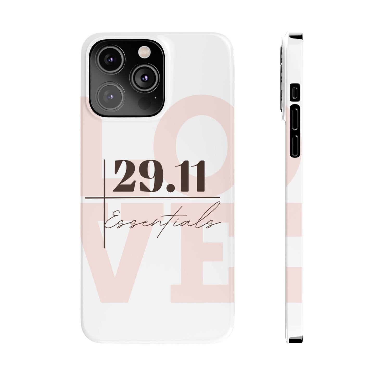 Minimalist Love Slim Phone Case - Iphone
