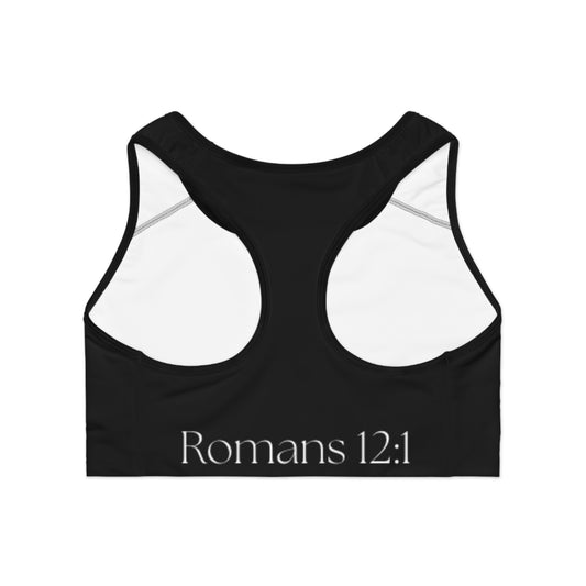 Holy Habits Sports Bra - Black