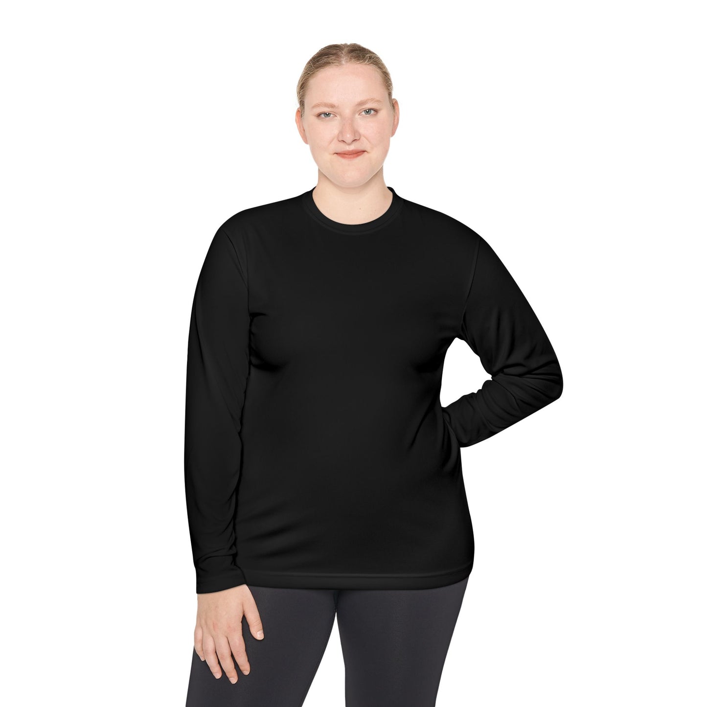 Lightweight Long Sleeve Tee Fearless Logo On the Back - Unisex