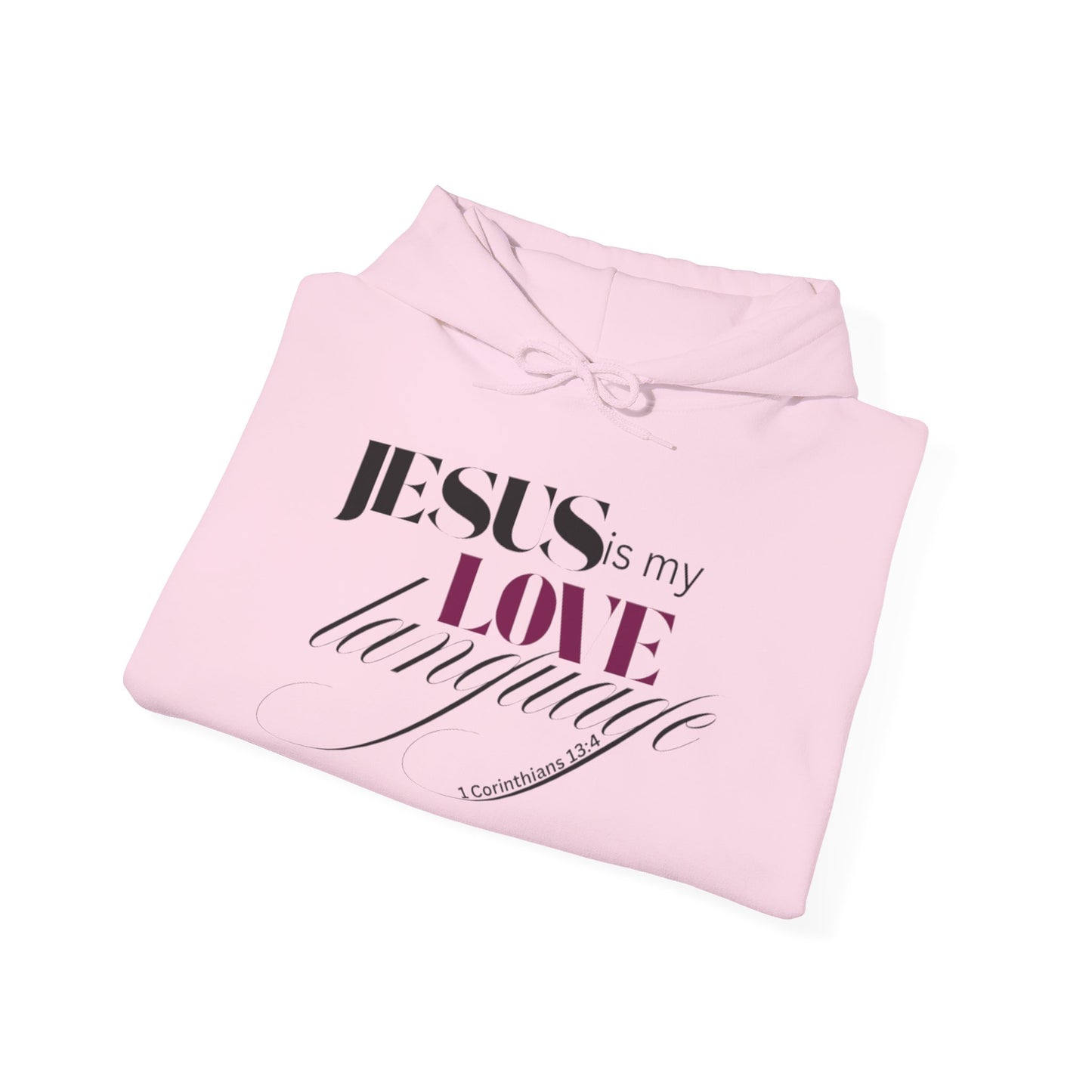 JESUS Love Language Hoodie