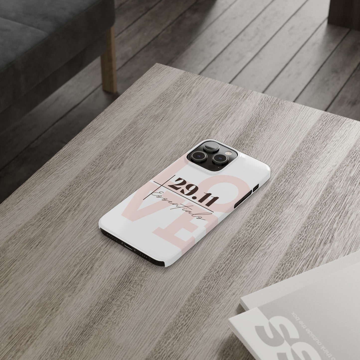 Minimalist Love Slim Phone Case - Iphone