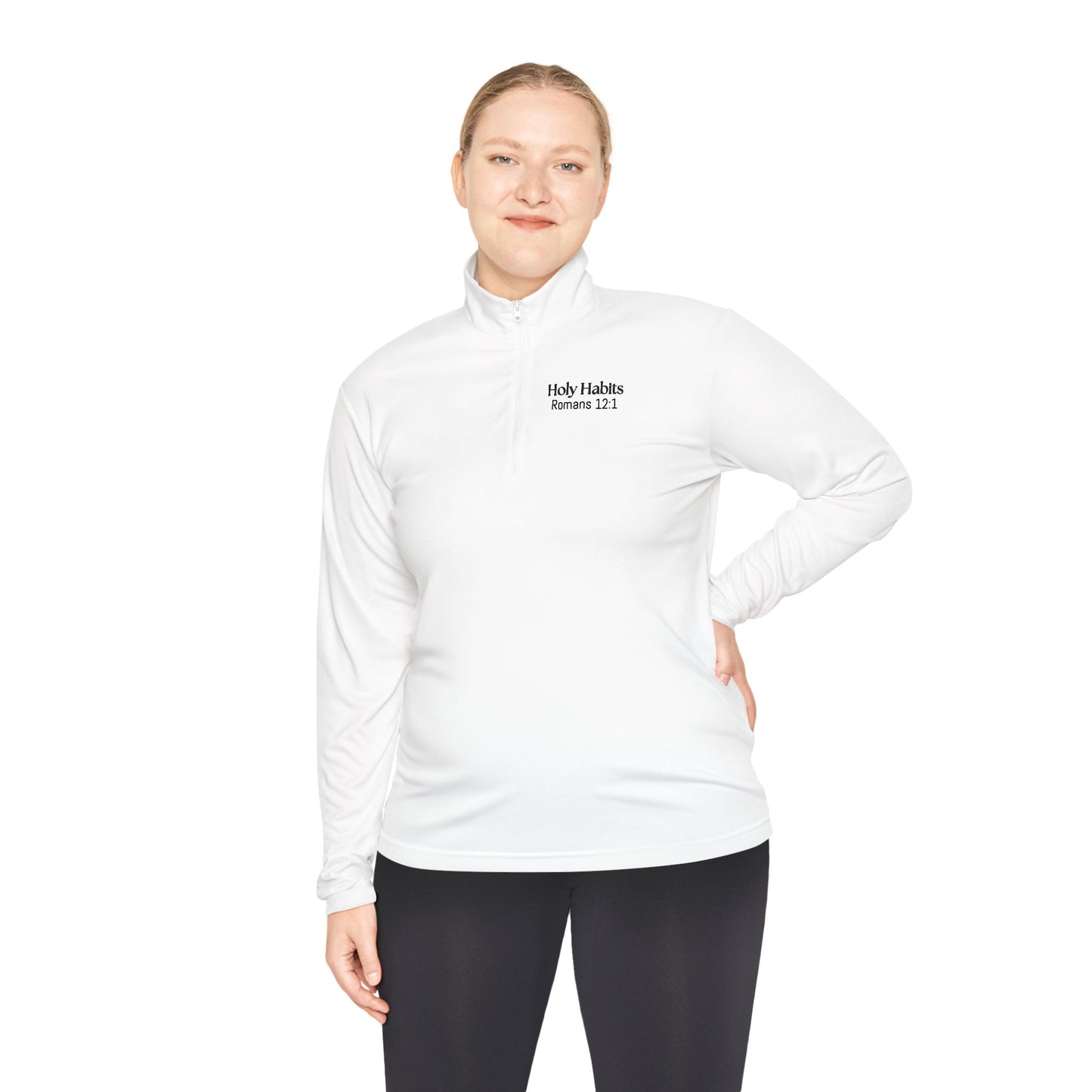 Holy Habits Unisex Quarter-Zip Pullover