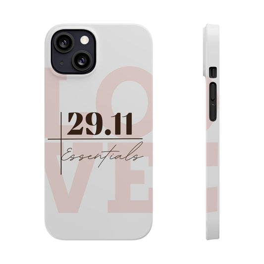 Minimalist Love Slim Phone Case - Iphone