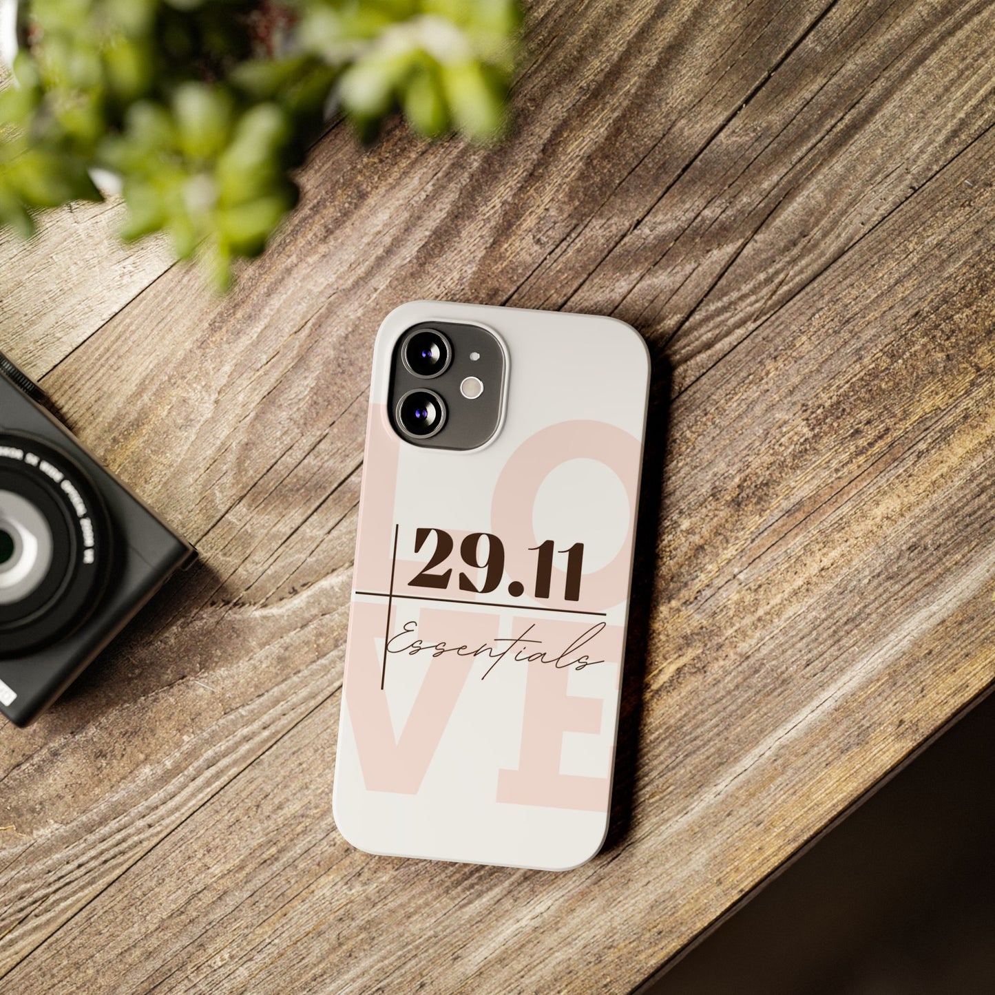 Minimalist Love Slim Phone Case - Iphone