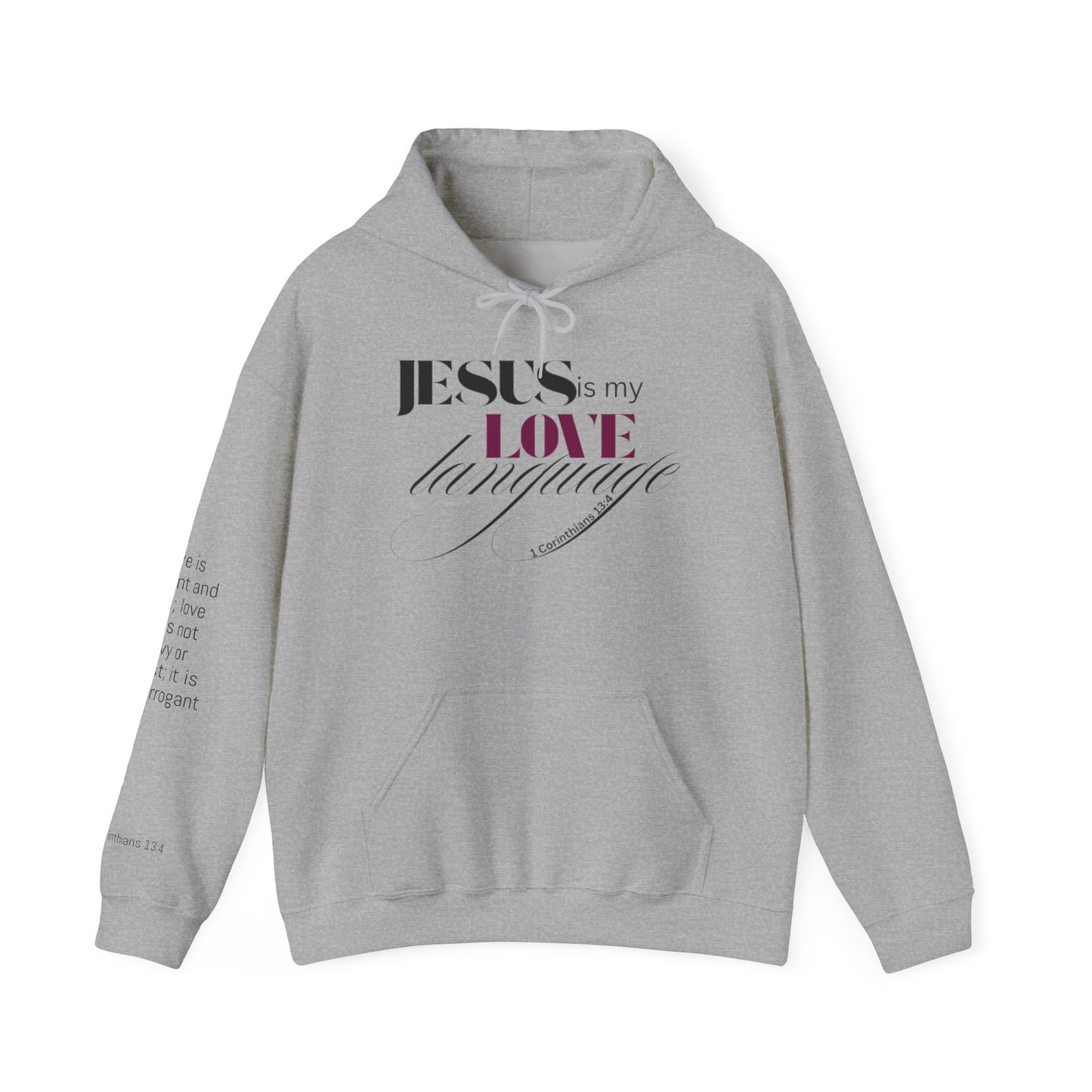 JESUS Love Language Hoodie