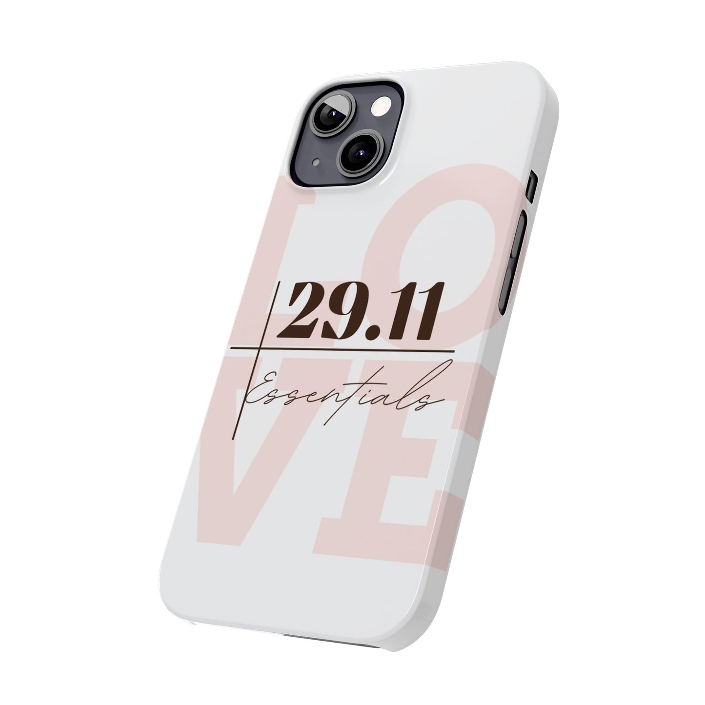 Minimalist Love Slim Phone Case - Iphone