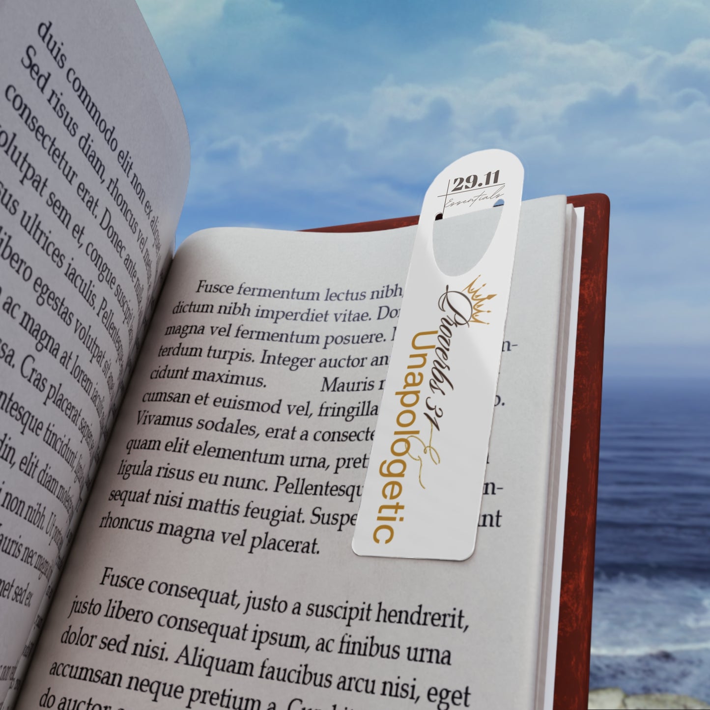 Unapologetic Metal Bookmark