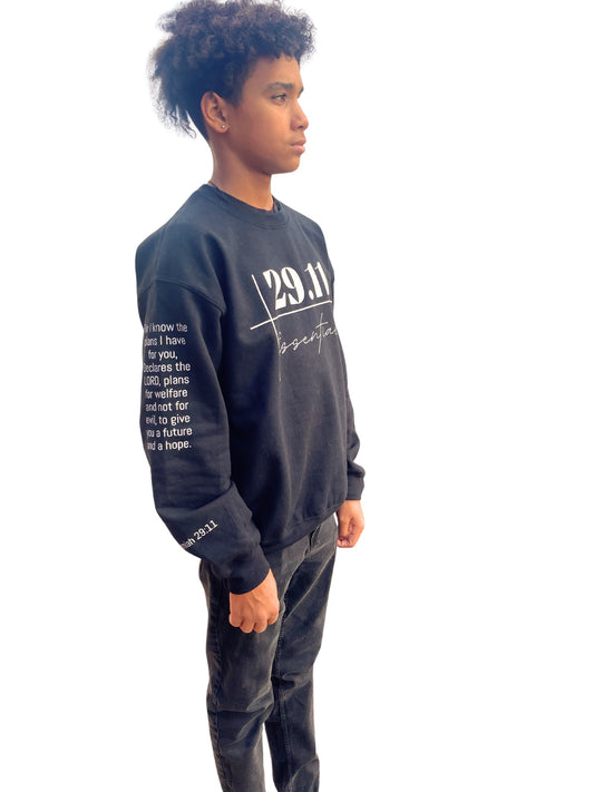 Youth Crewneck Sweatshirt - 29.11 Essentials Statement