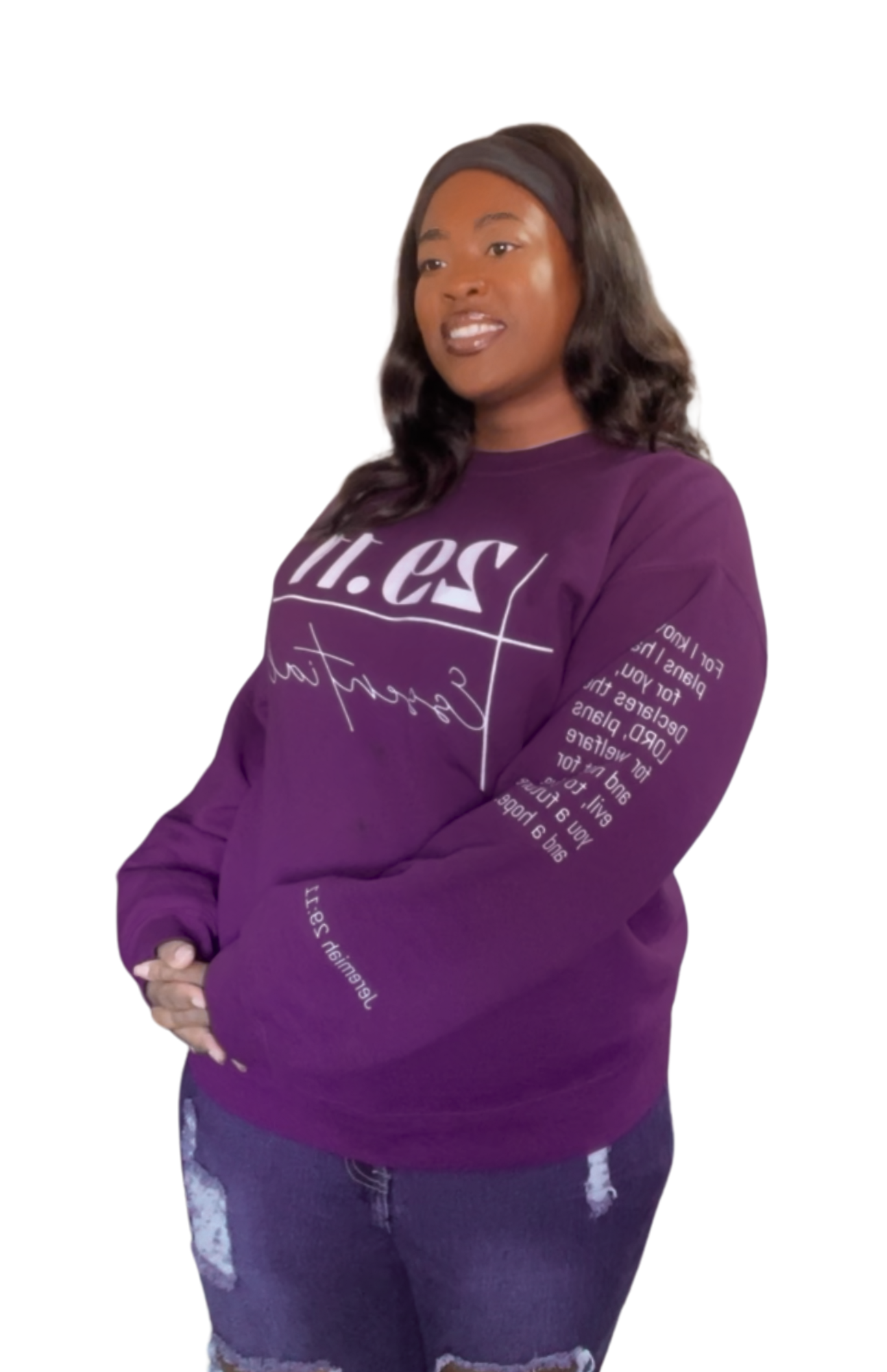 Unisex Heavy Blend™ Crewneck Sweatshirt Jer 29:11