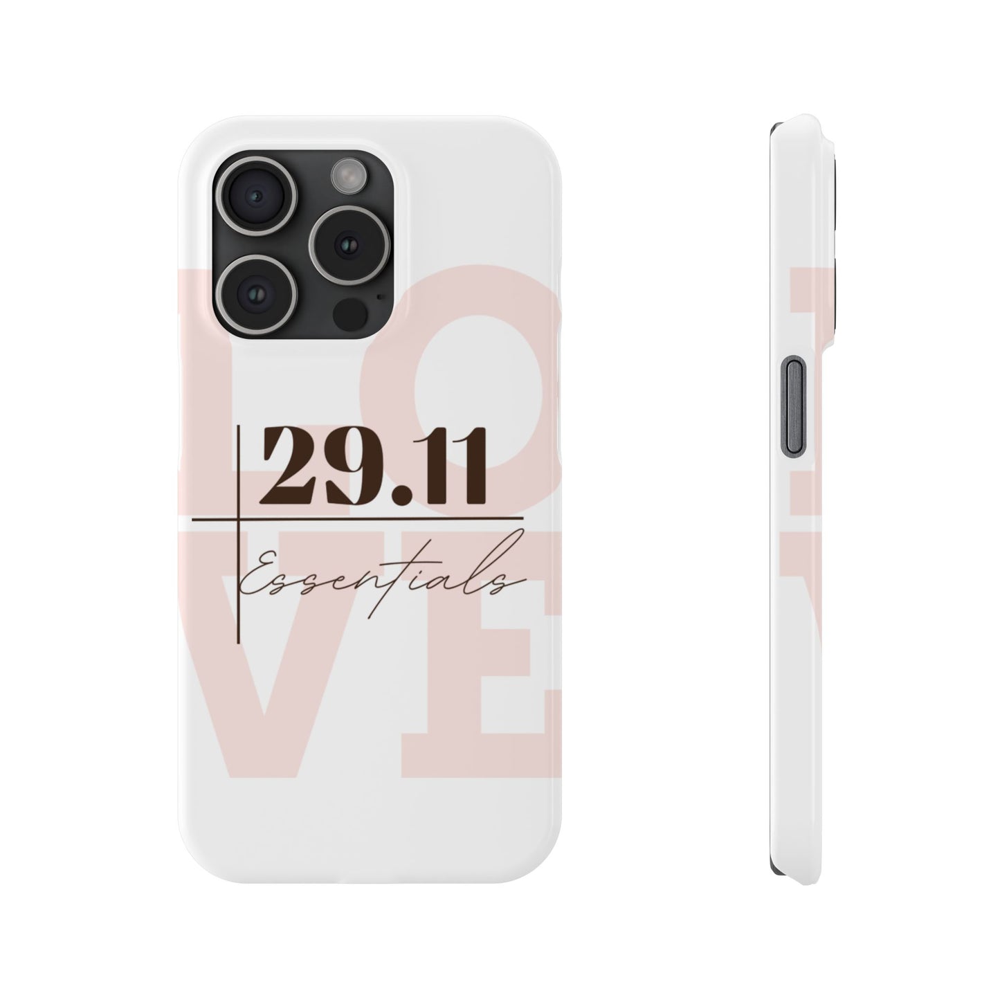 Minimalist Love Slim Phone Case - Iphone