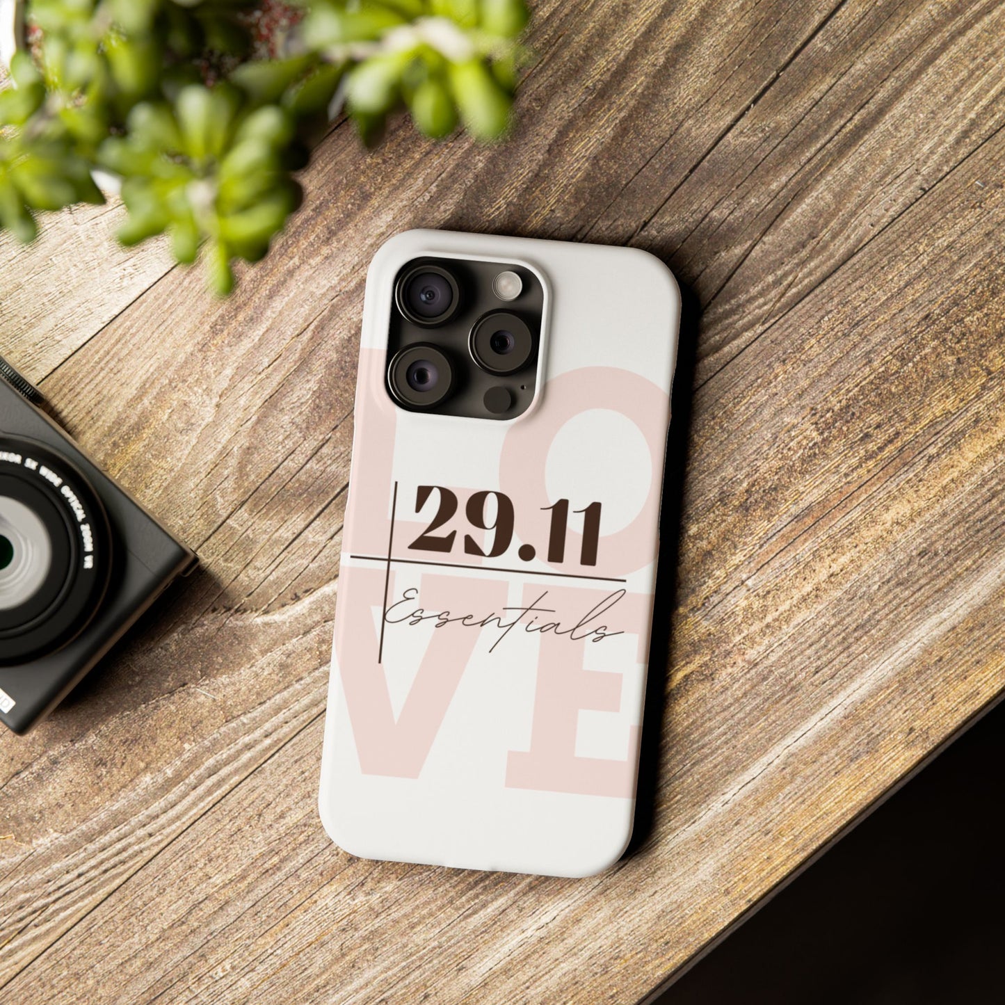 Minimalist Love Slim Phone Case - Iphone