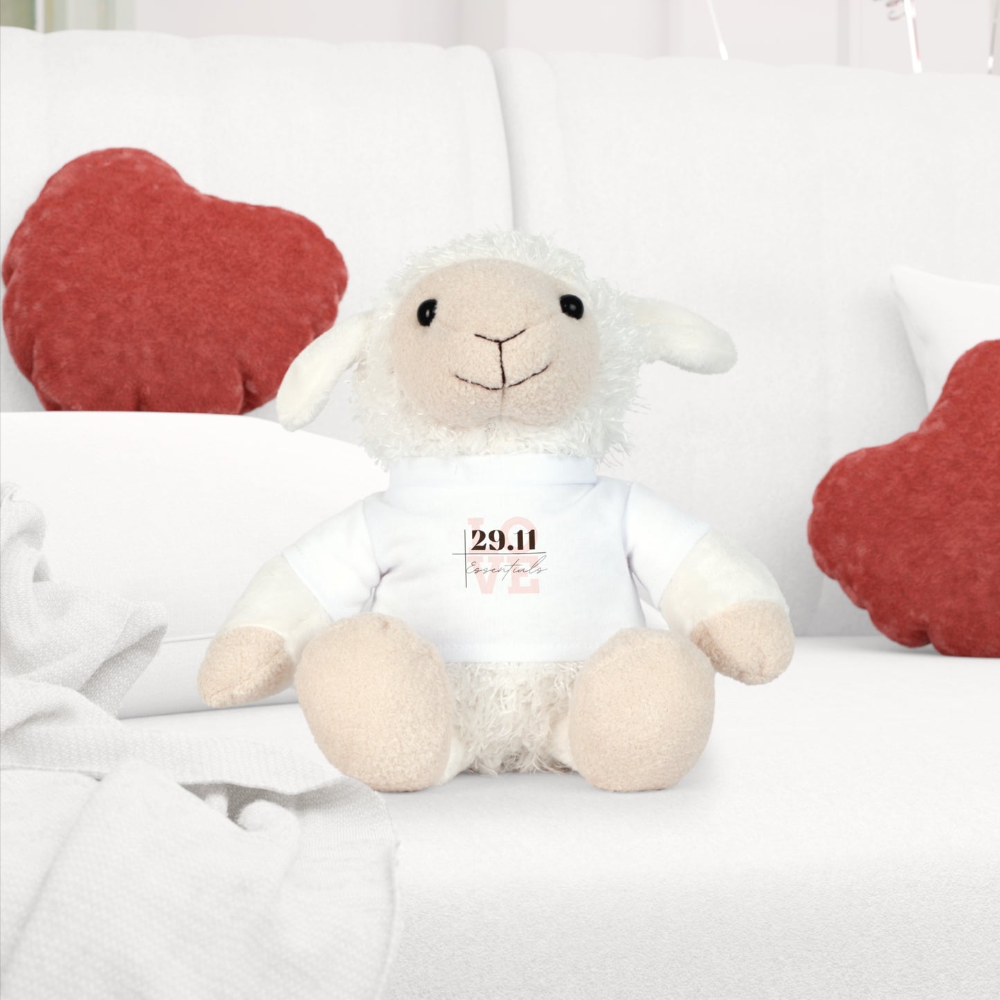 The Lord Is My Shepard Plush Sheep Toy with T-Shirt