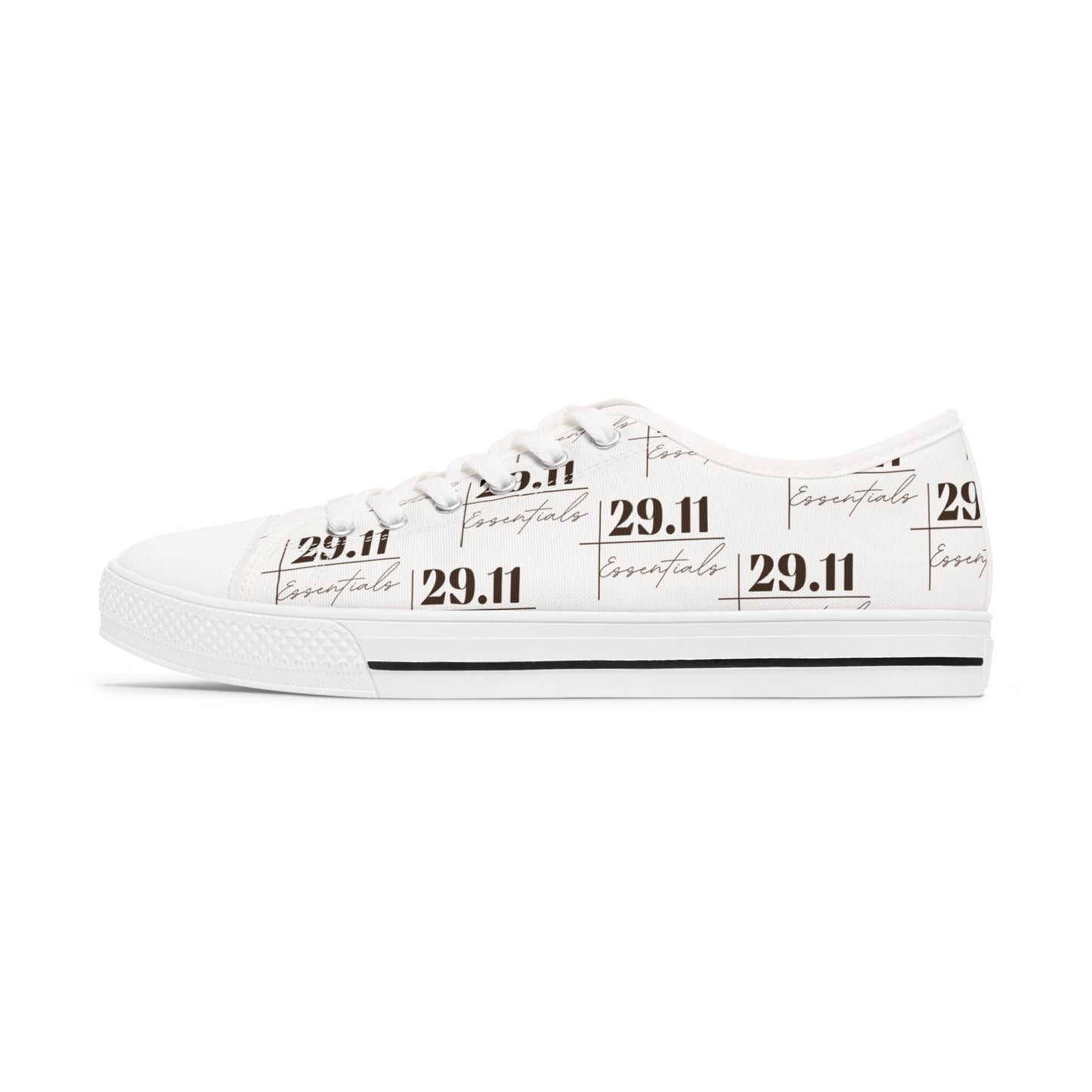 Women's Low Top Sneakers with Minimalist Design - Perfect for Everyday Style