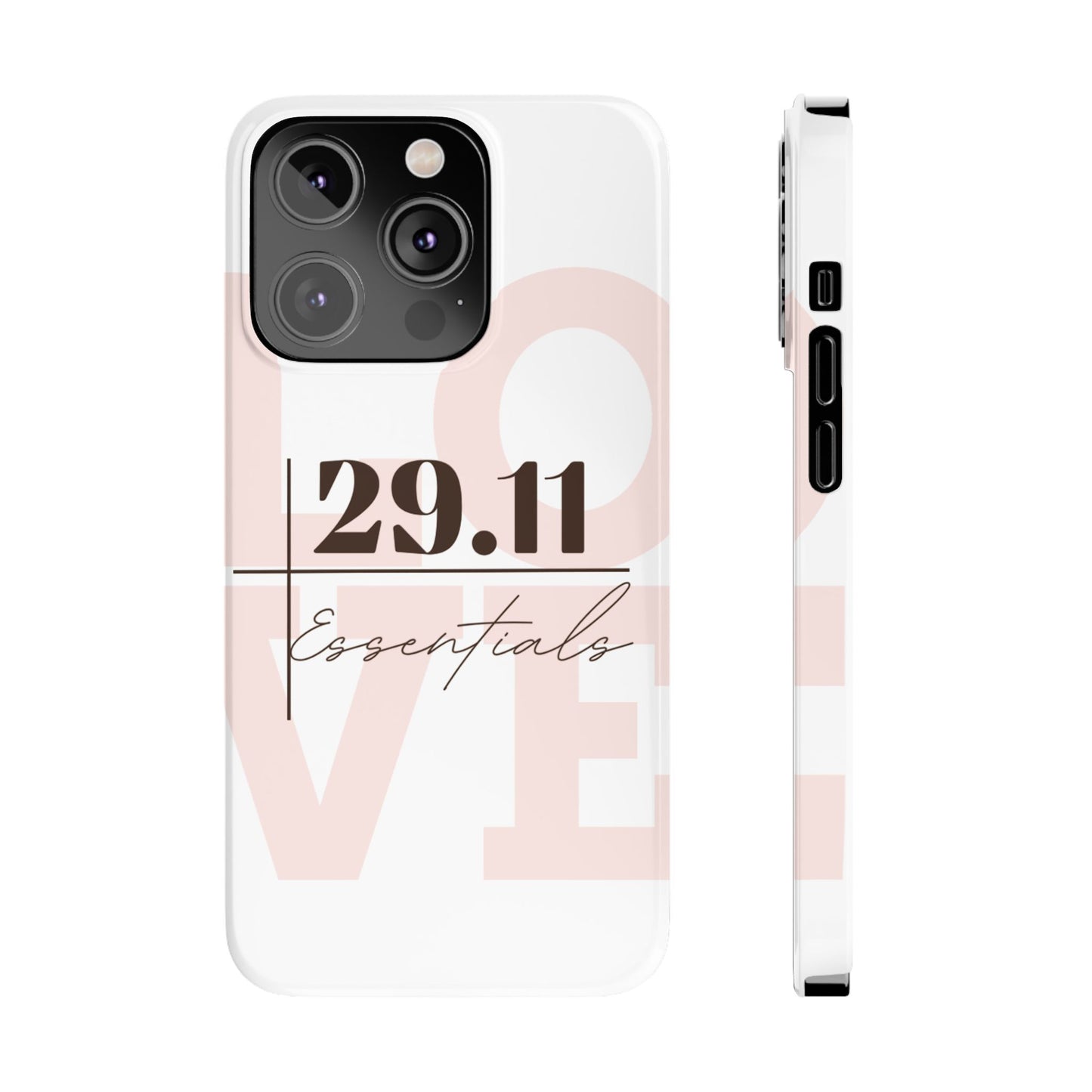 Minimalist Love Slim Phone Case - Iphone