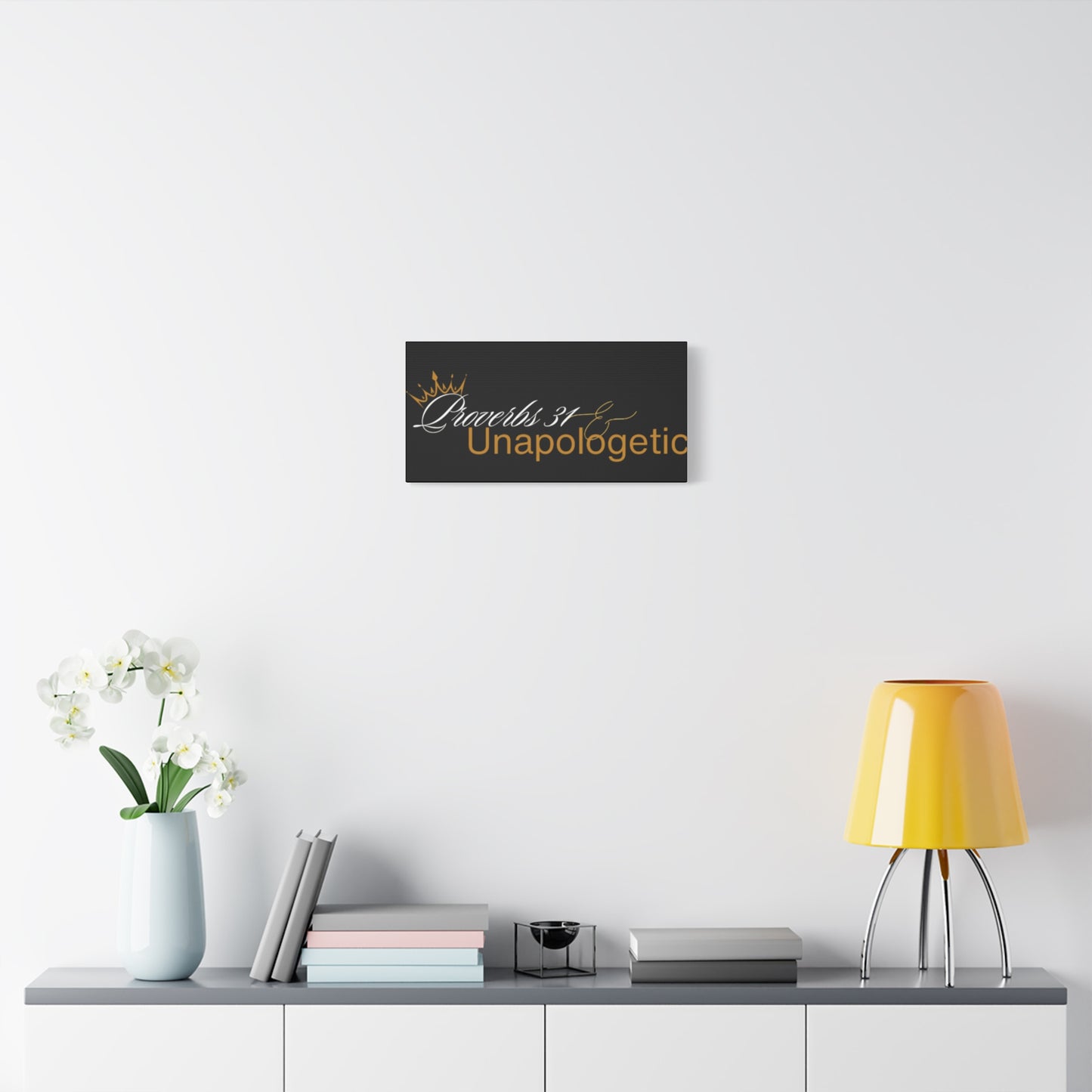 Proverbs 31 Unapologetic Matte Canvas Art